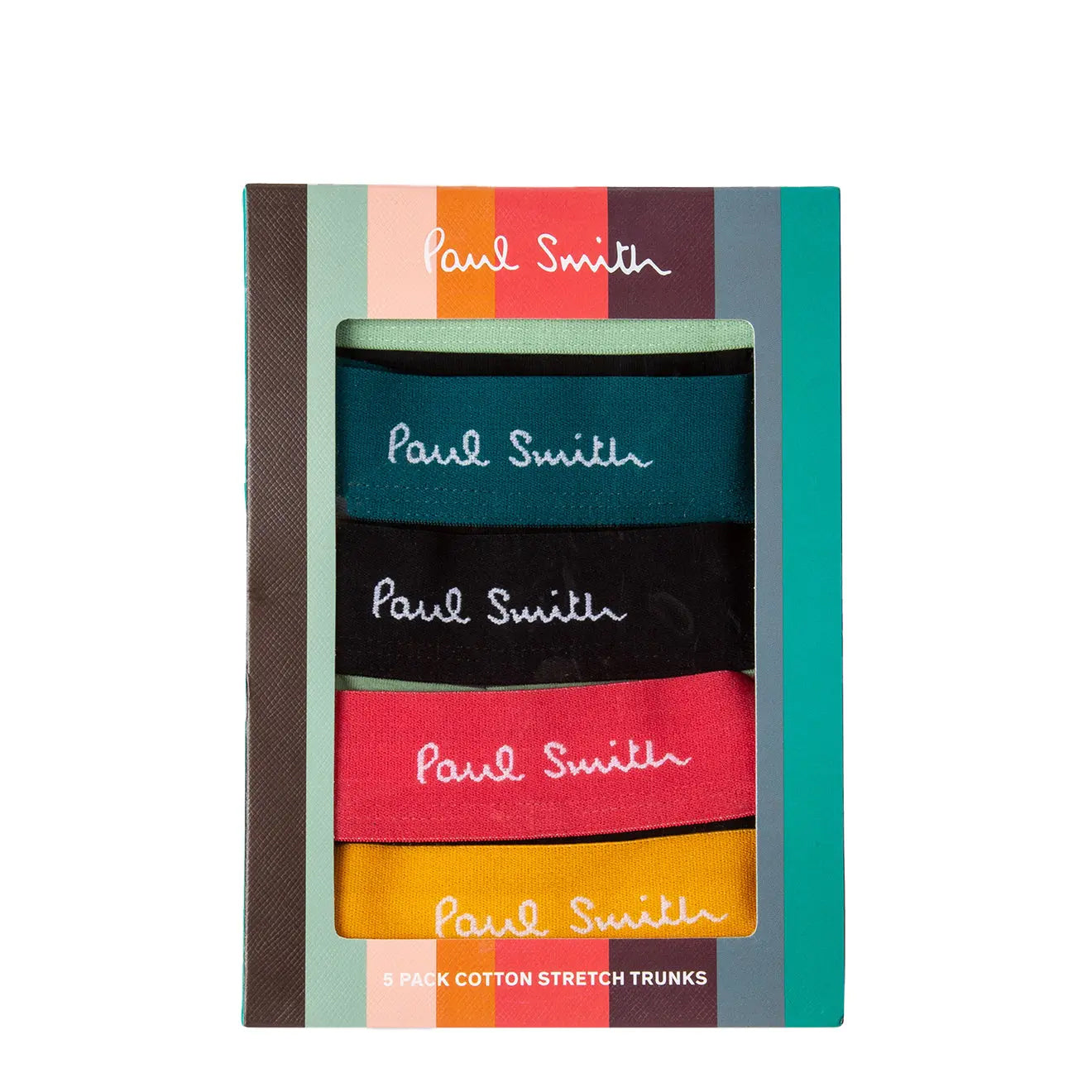 Paul Smith Mixed Boxer Briefs Five Pack Artist Stripe - The Sporting Lodge