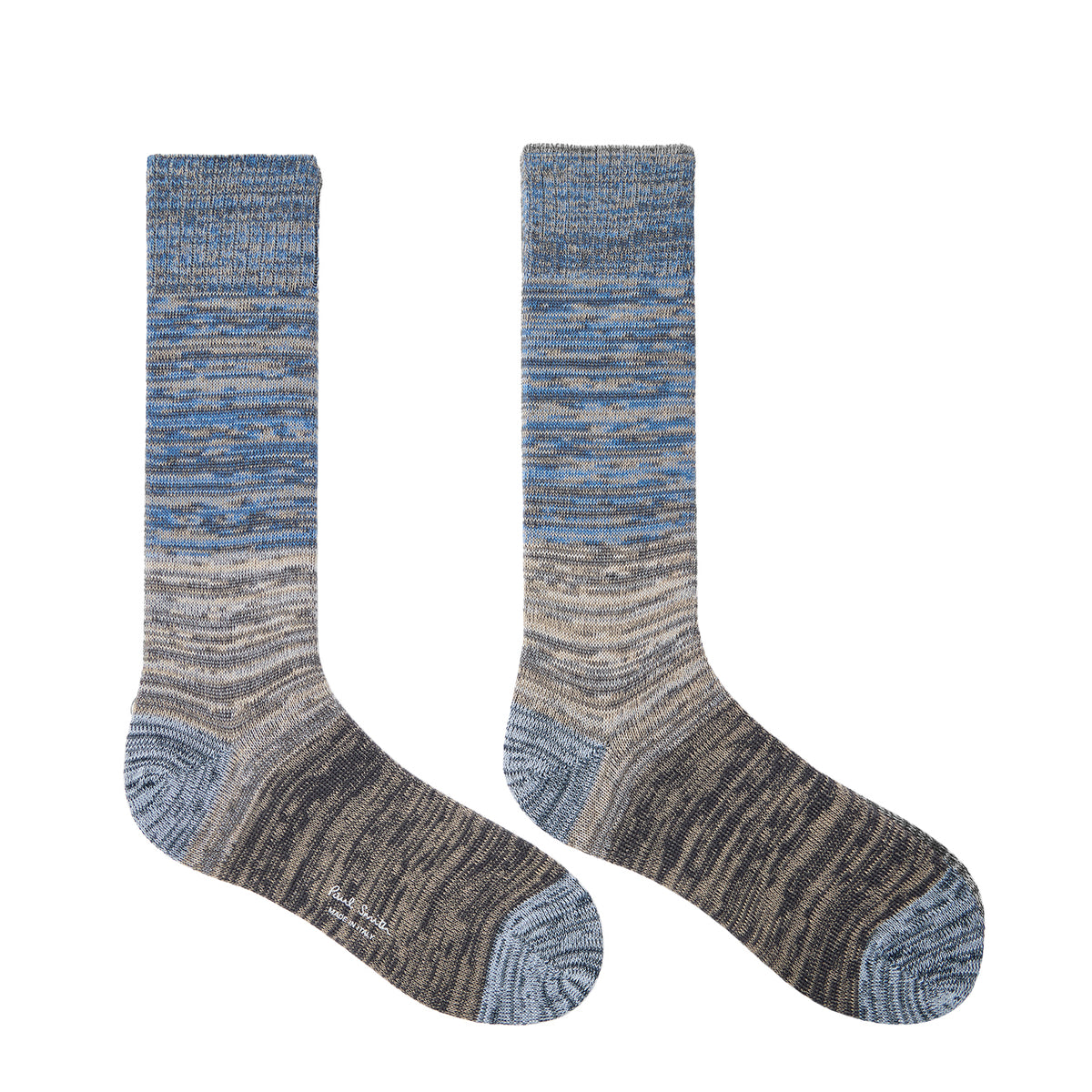Paul Smith Mouline Socks Black Grey