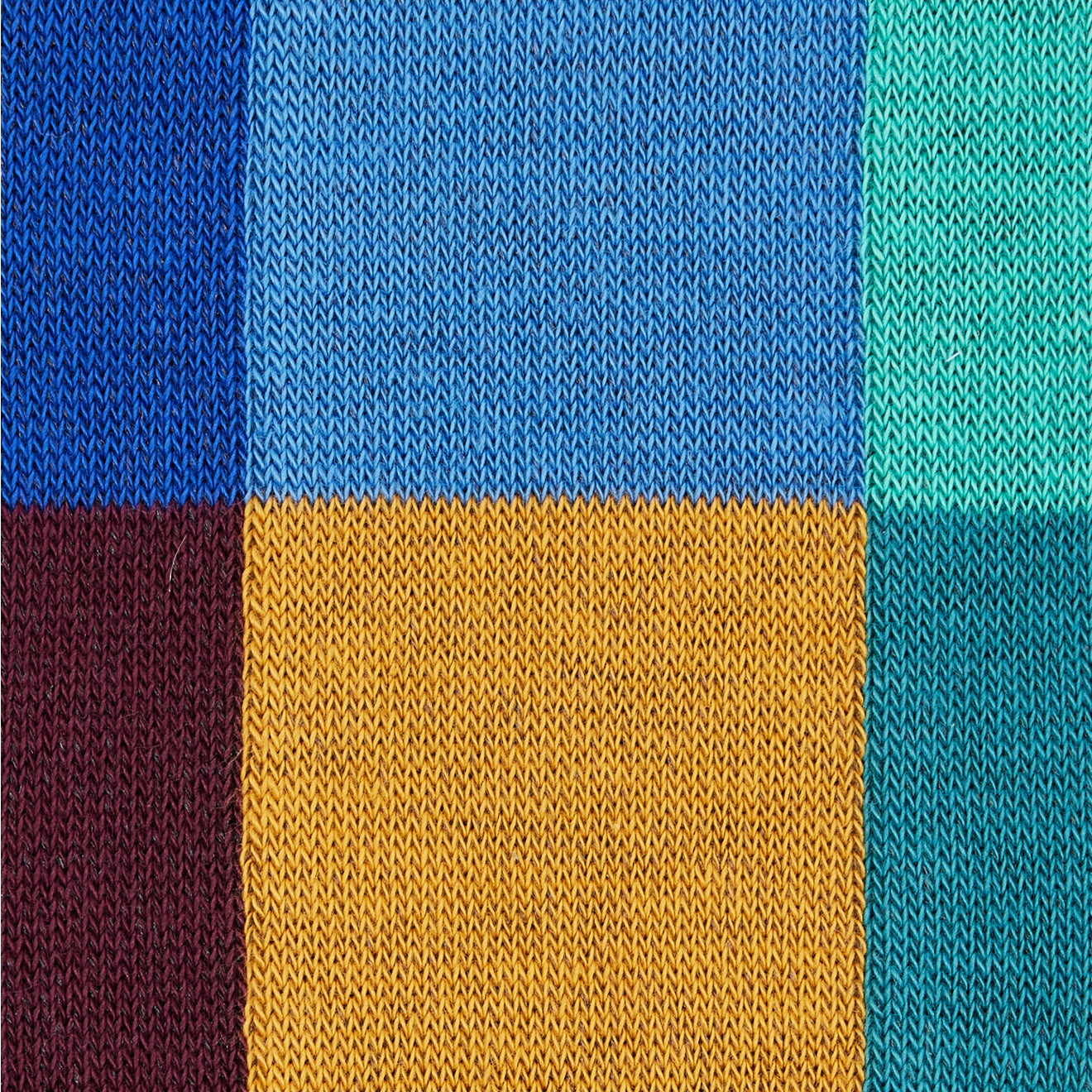 Paul Smith Norwich Check Socks Blue