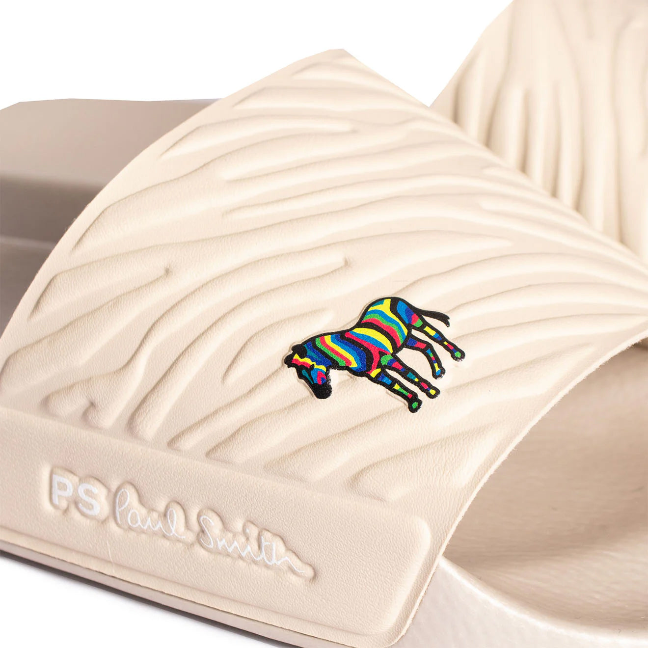 Paul Smith Nyro Zebra Sliders Off White - The Sporting Lodge
