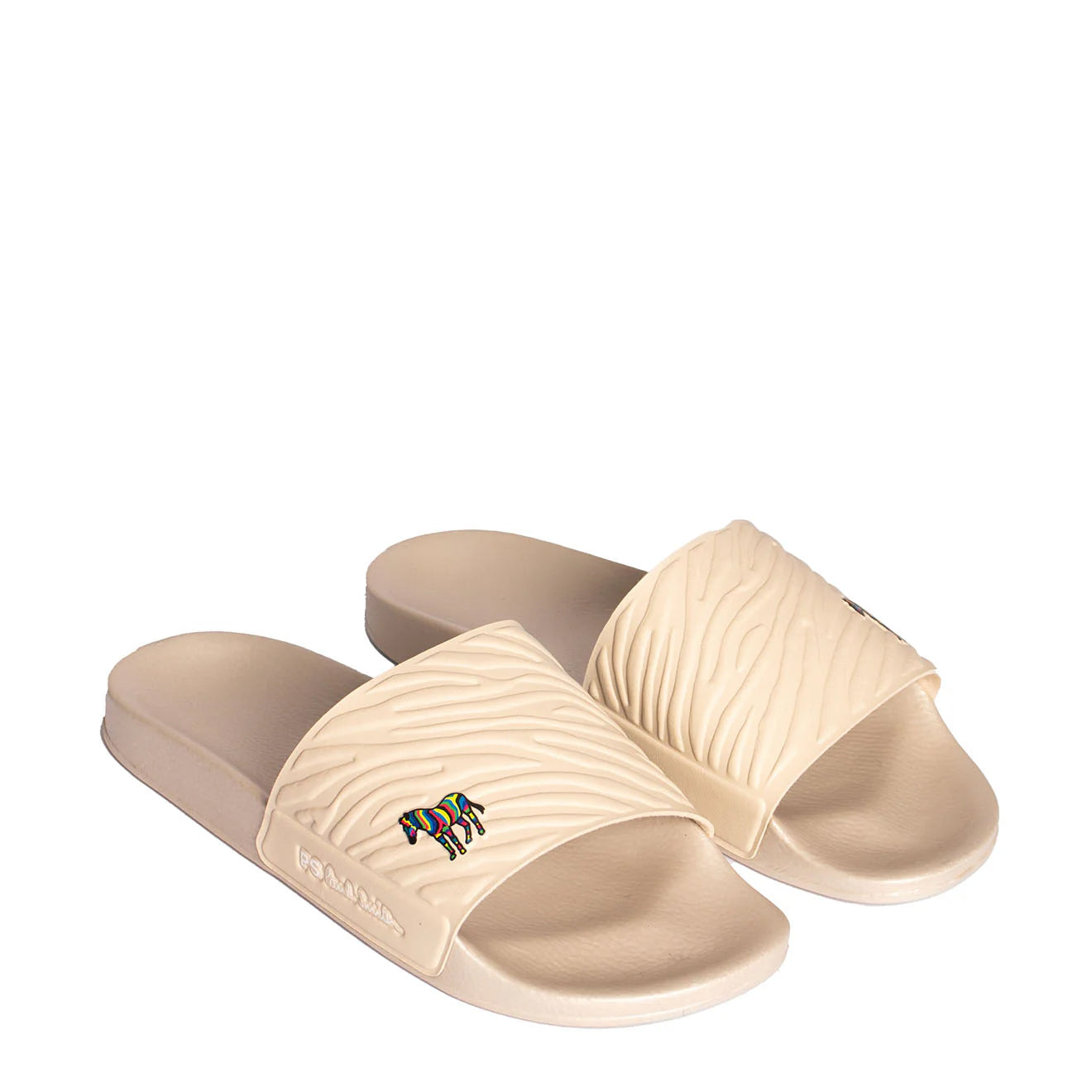 Paul Smith Nyro Zebra Sliders Off White - The Sporting Lodge