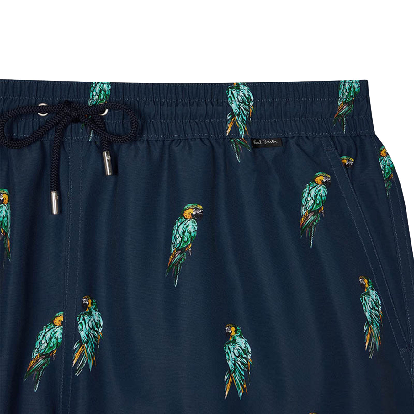 Paul Smith Parrots Print Swim Shorts Navy