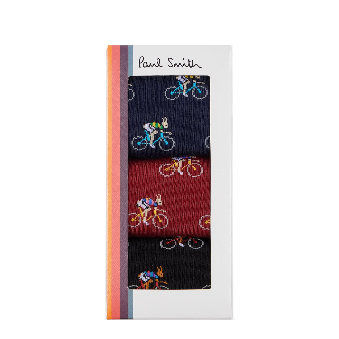 Paul Smith Rabbit Socks 3 Pack Multicolour - The Sporting Lodge