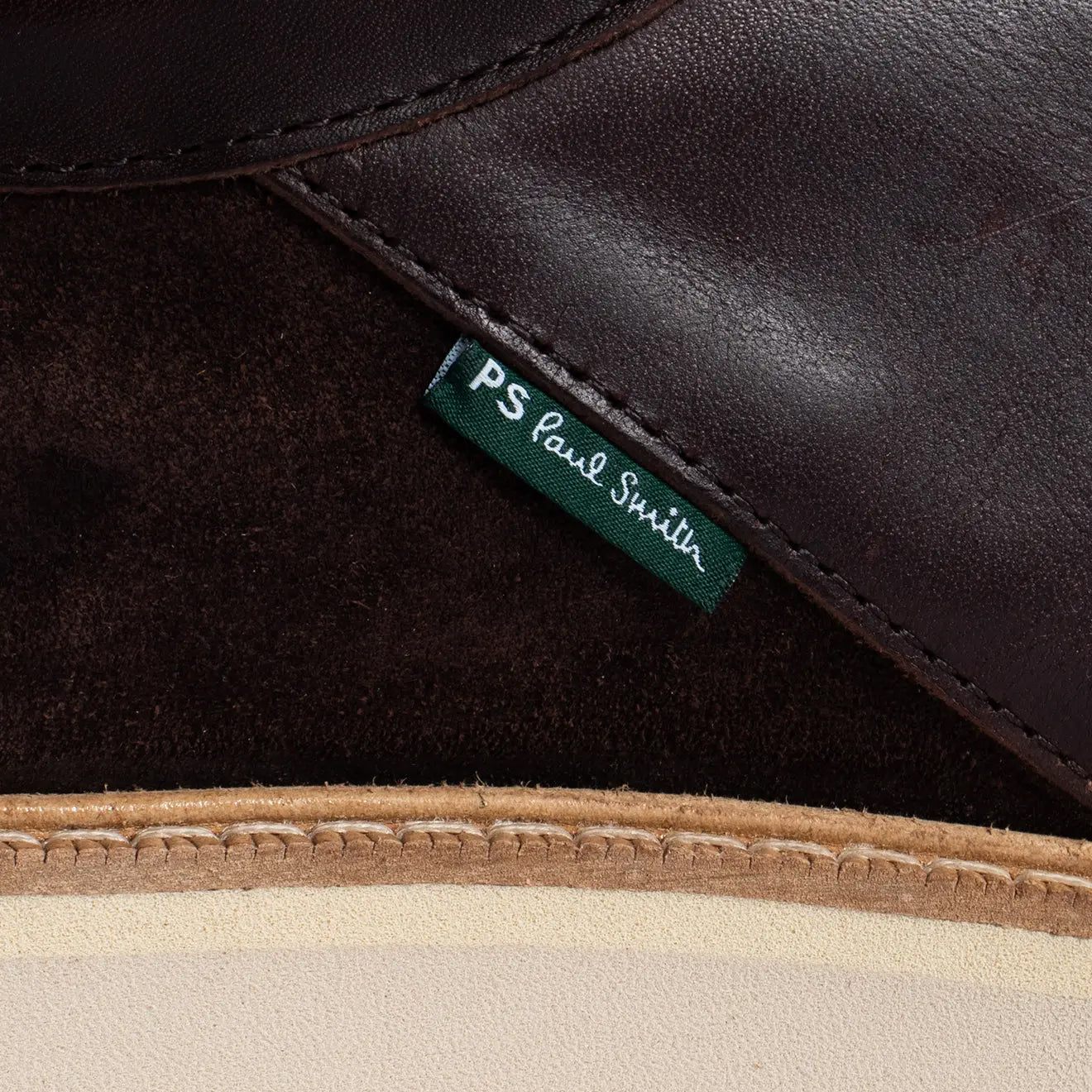 Paul Smith Rees Shoe Leather / Suede Dark Brown - The Sporting Lodge