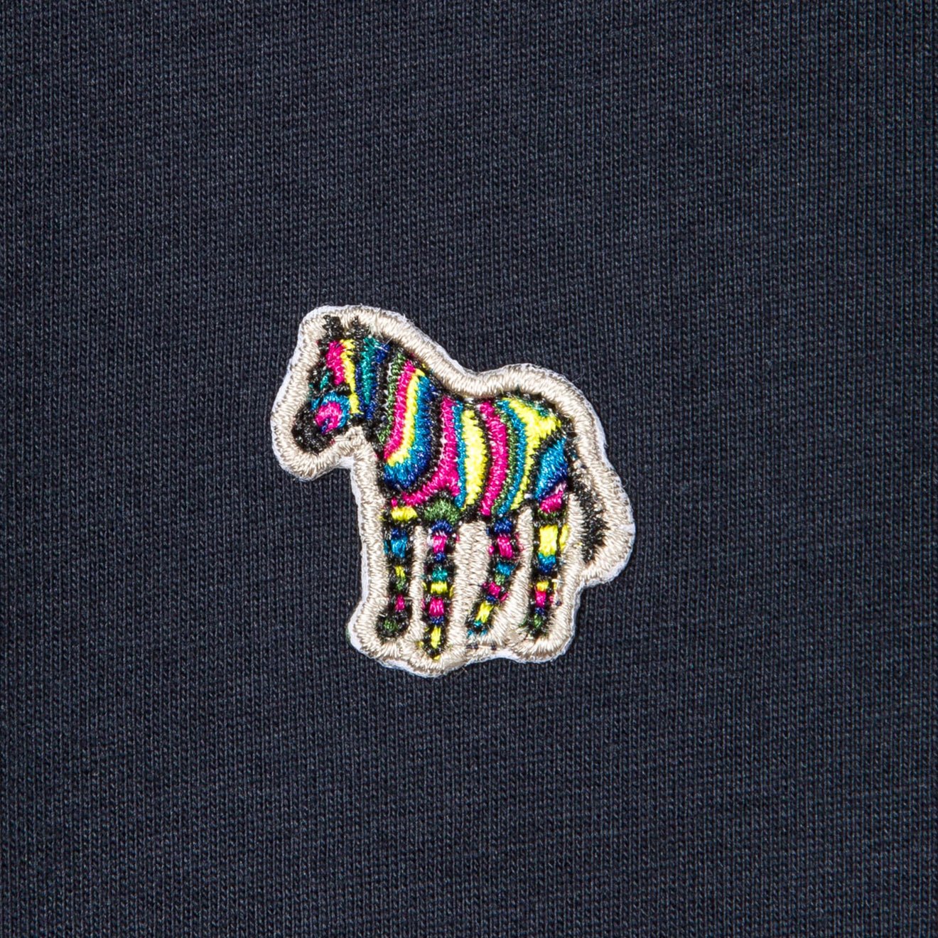 Paul Smith Reg Fit S/S Tshirt Zebra Very Dark Navy - The Sporting Lodge