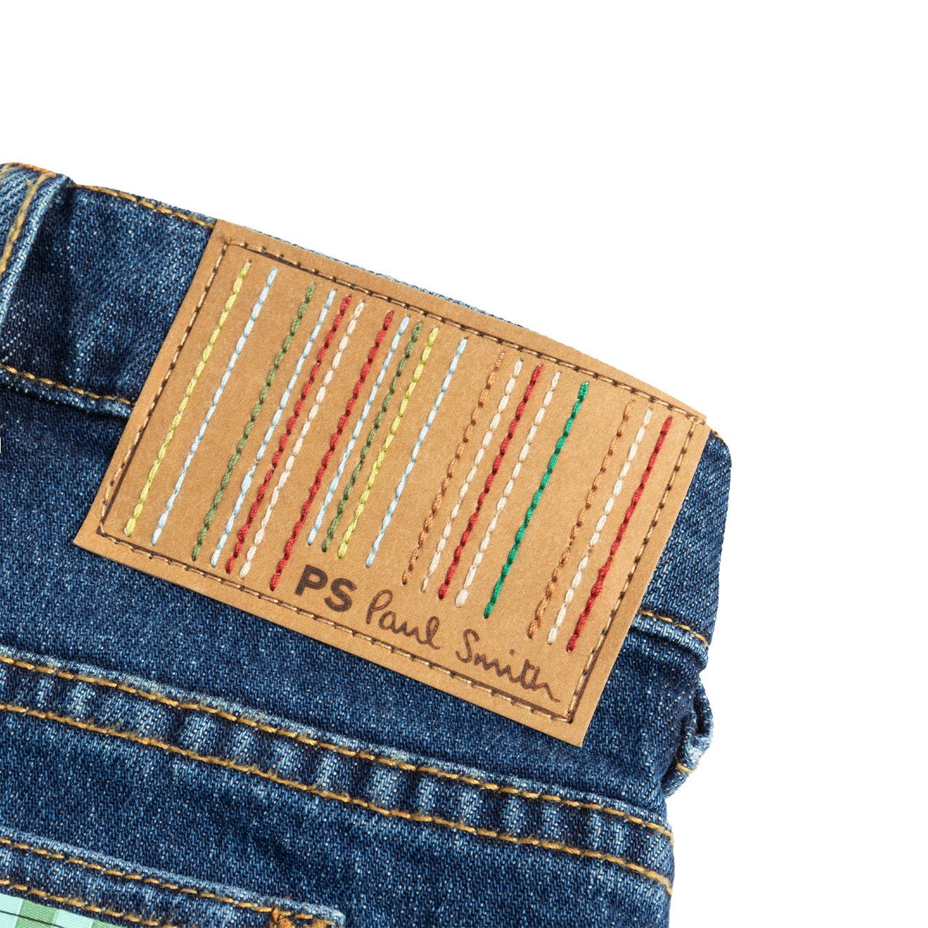 Paul Smith Relaxed Tapered-Fit Organic Vintage Stretch Jeans Dark Wash - The Sporting Lodge