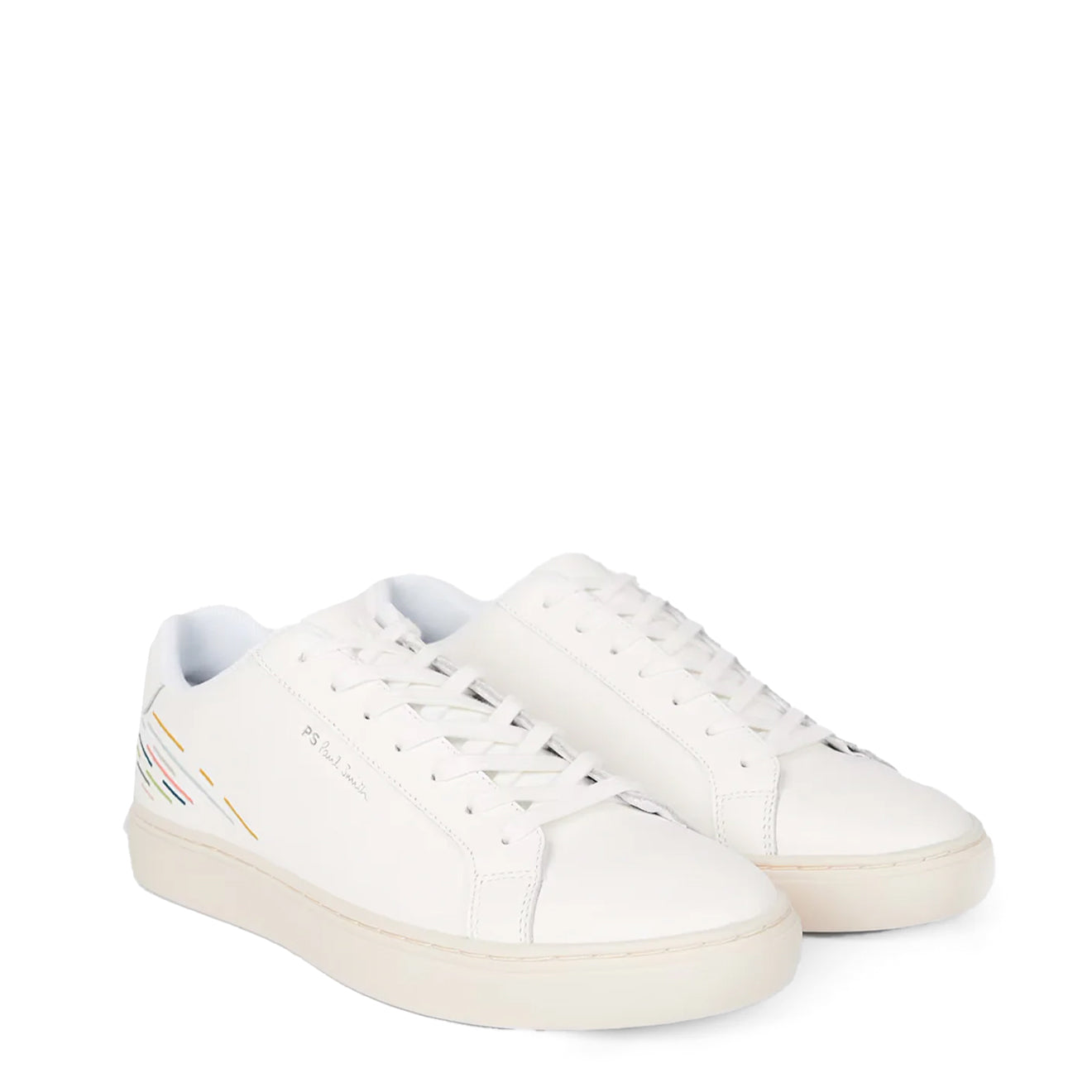 Paul Smith Rex Embroidery Trainers White - The Sporting Lodge