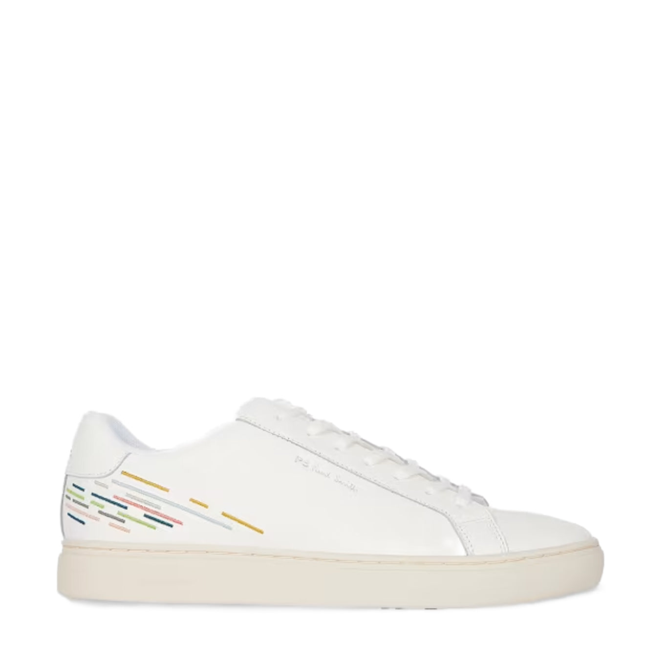Paul Smith Rex Embroidery Trainers White - The Sporting Lodge