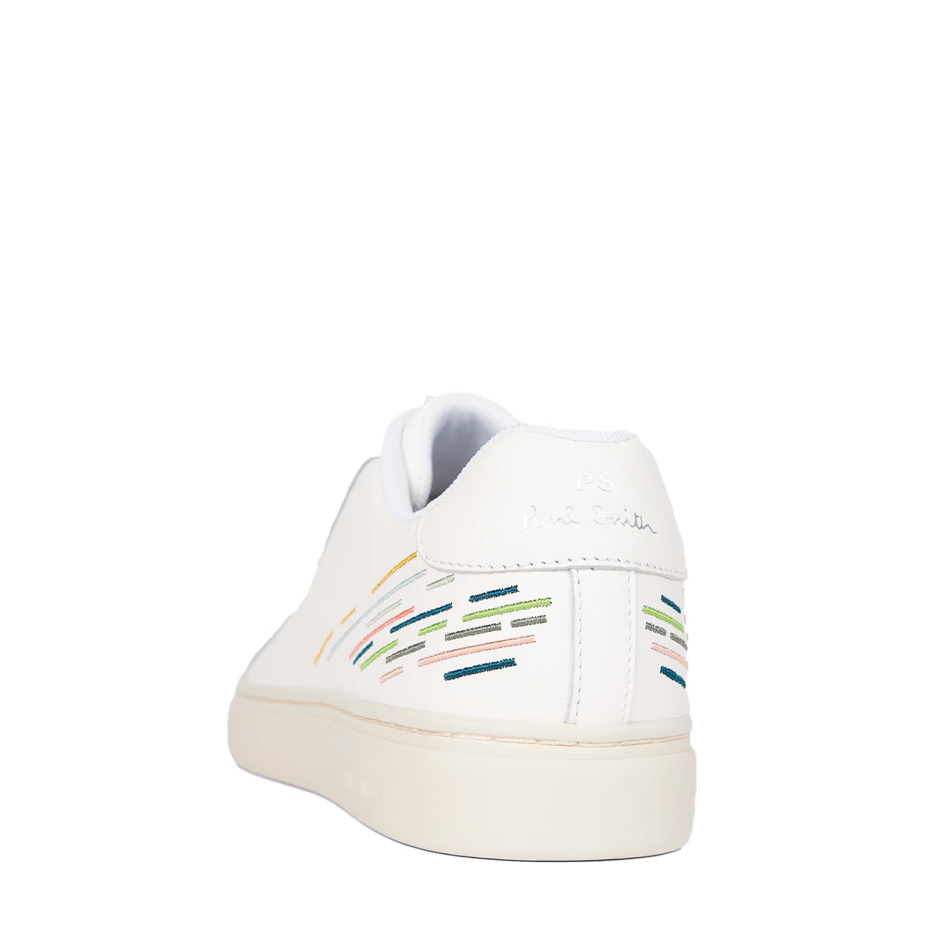 Paul Smith Rex Embroidery Trainers White - The Sporting Lodge