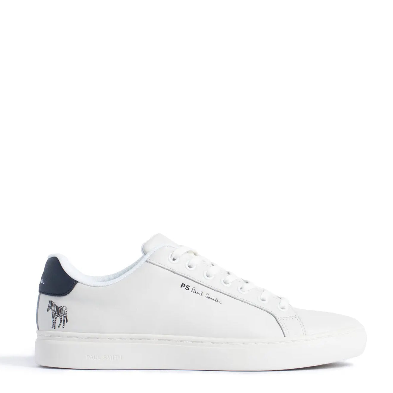 Paul Smith Rex Zebra Trainers White Leather - The Sporting Lodge
