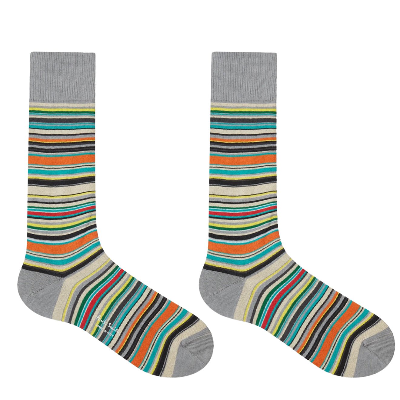 Paul Smith Signature 3 Pack Socks Multi Stripe - The Sporting Lodge