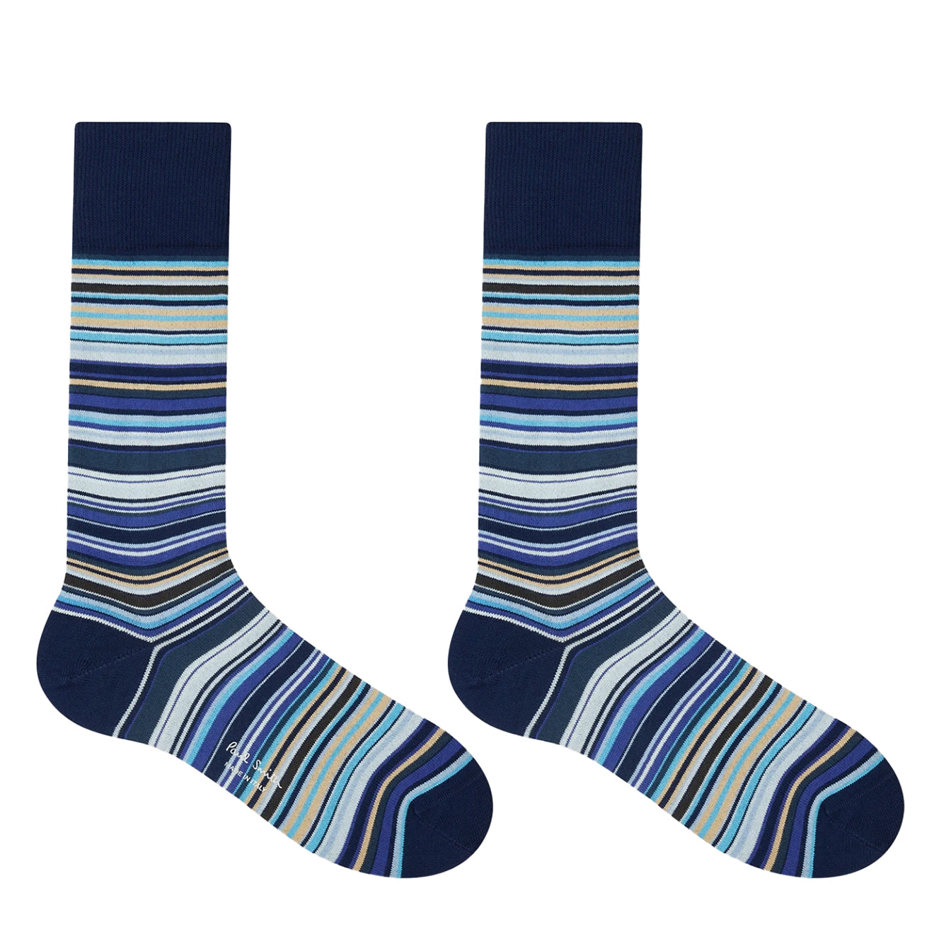 Paul Smith Signature 3 Pack Socks Multi Stripe - The Sporting Lodge