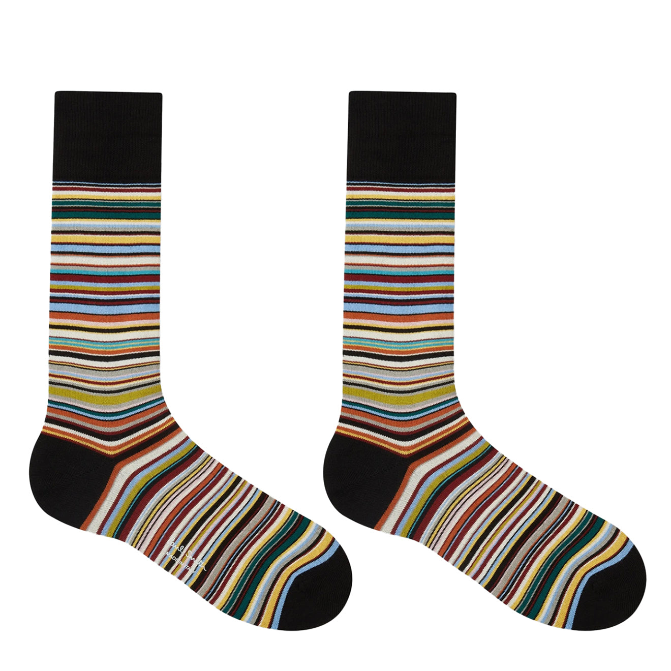Paul Smith Signature 3 Pack Socks Multi Stripe - The Sporting Lodge