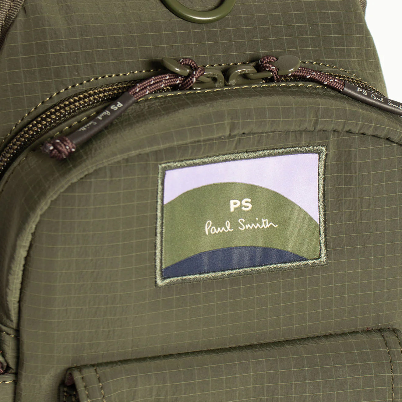 Paul Smith Sling Bag Olive Green - The Sporting Lodge