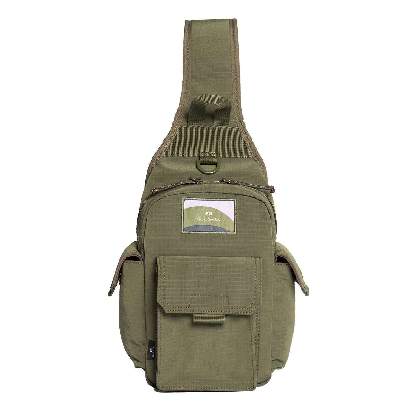 Paul Smith Sling Bag Olive Green - The Sporting Lodge