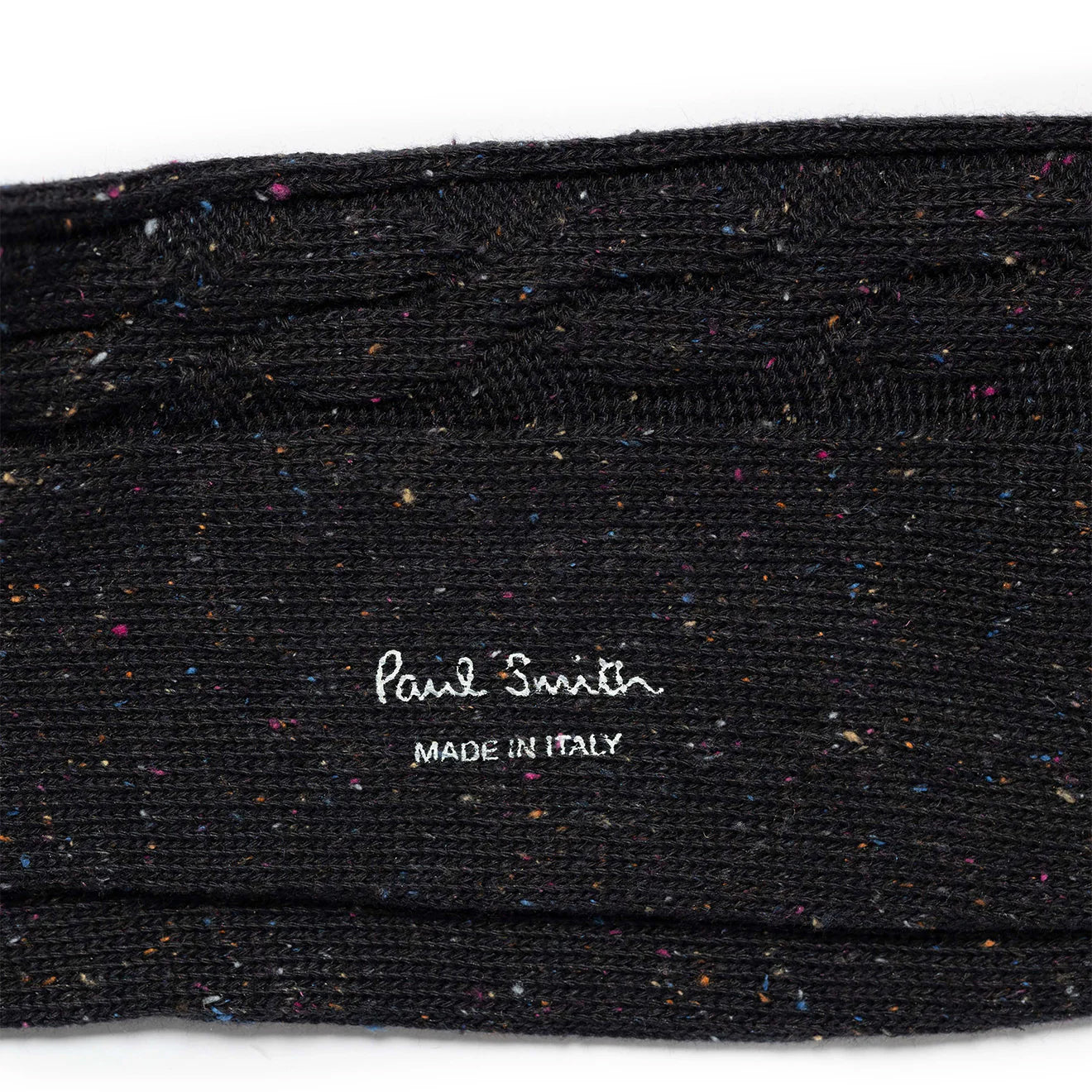 Paul Smith Sock Henry Neps Cable Black - The Sporting Lodge