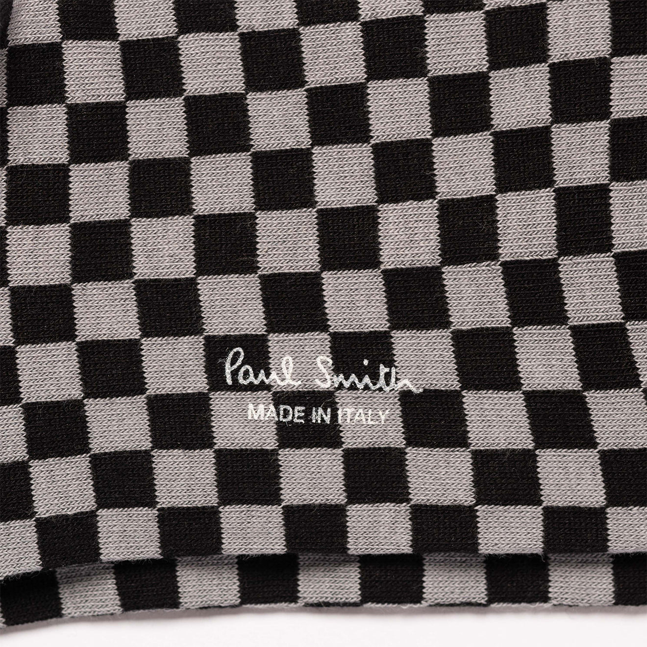 Paul Smith Sock Hudson Check Black - The Sporting Lodge