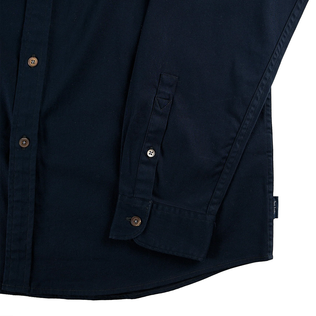 Paul Smith Soft Touch Cotton Shirt Navy Blue