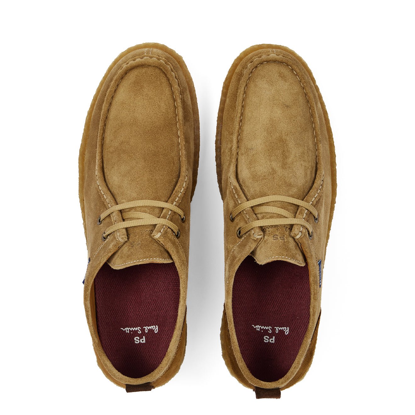 Paul Smith Suede Buster Shoe Sand White