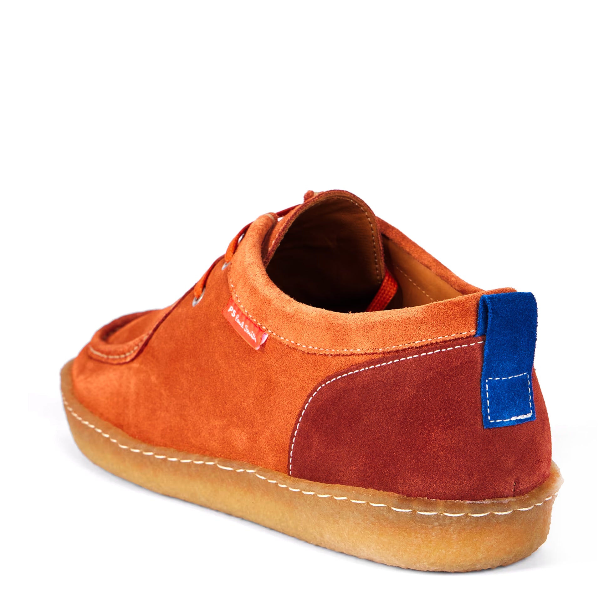 Paul Smith Suede Buster Shoes Orange - The Sporting Lodge