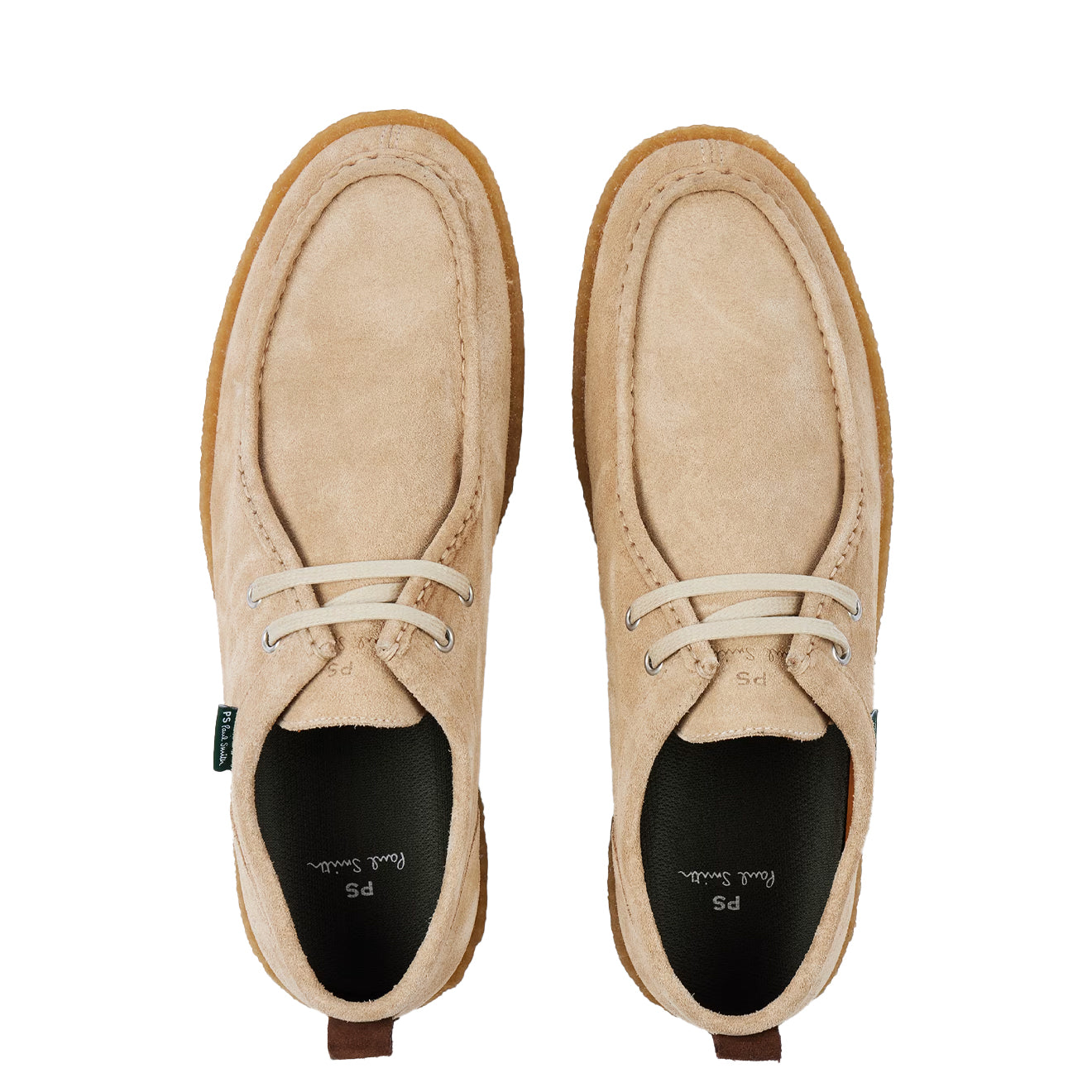 Paul Smith Suede Buster Shoes Sand - The Sporting Lodge