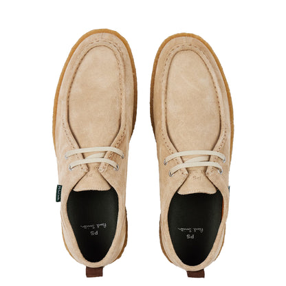 Paul Smith Suede Buster Shoes Sand - The Sporting Lodge