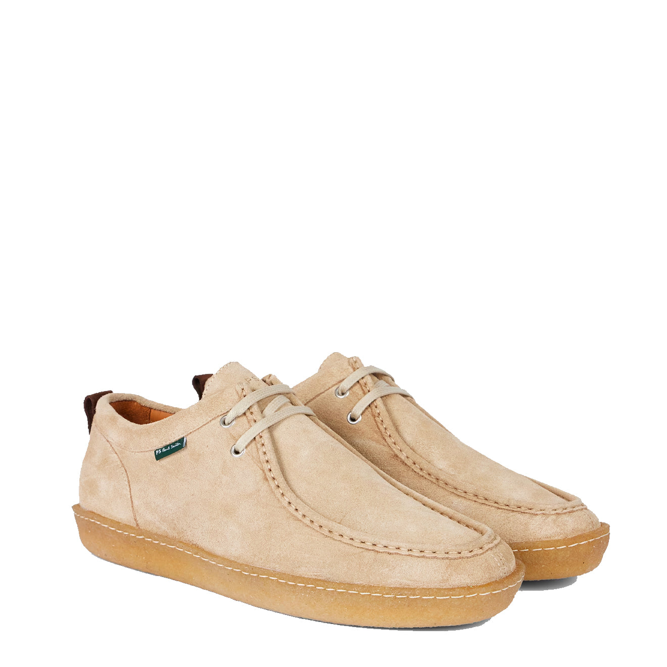 Paul Smith Suede Buster Shoes Sand - The Sporting Lodge