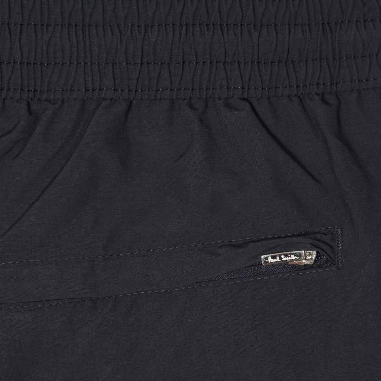 Paul Smith Swim Shorts With Artist Stripe Trim Black