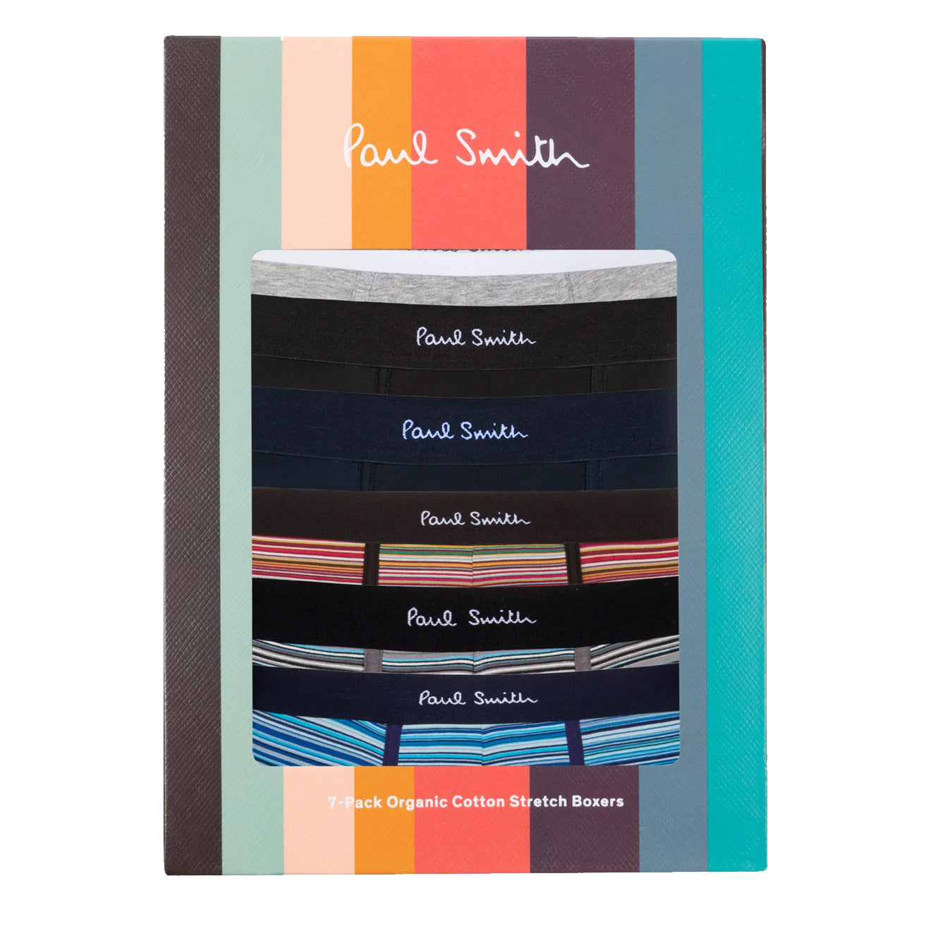 Paul Smith Trunk 7 Pack Mix Sign Multi - The Sporting Lodge