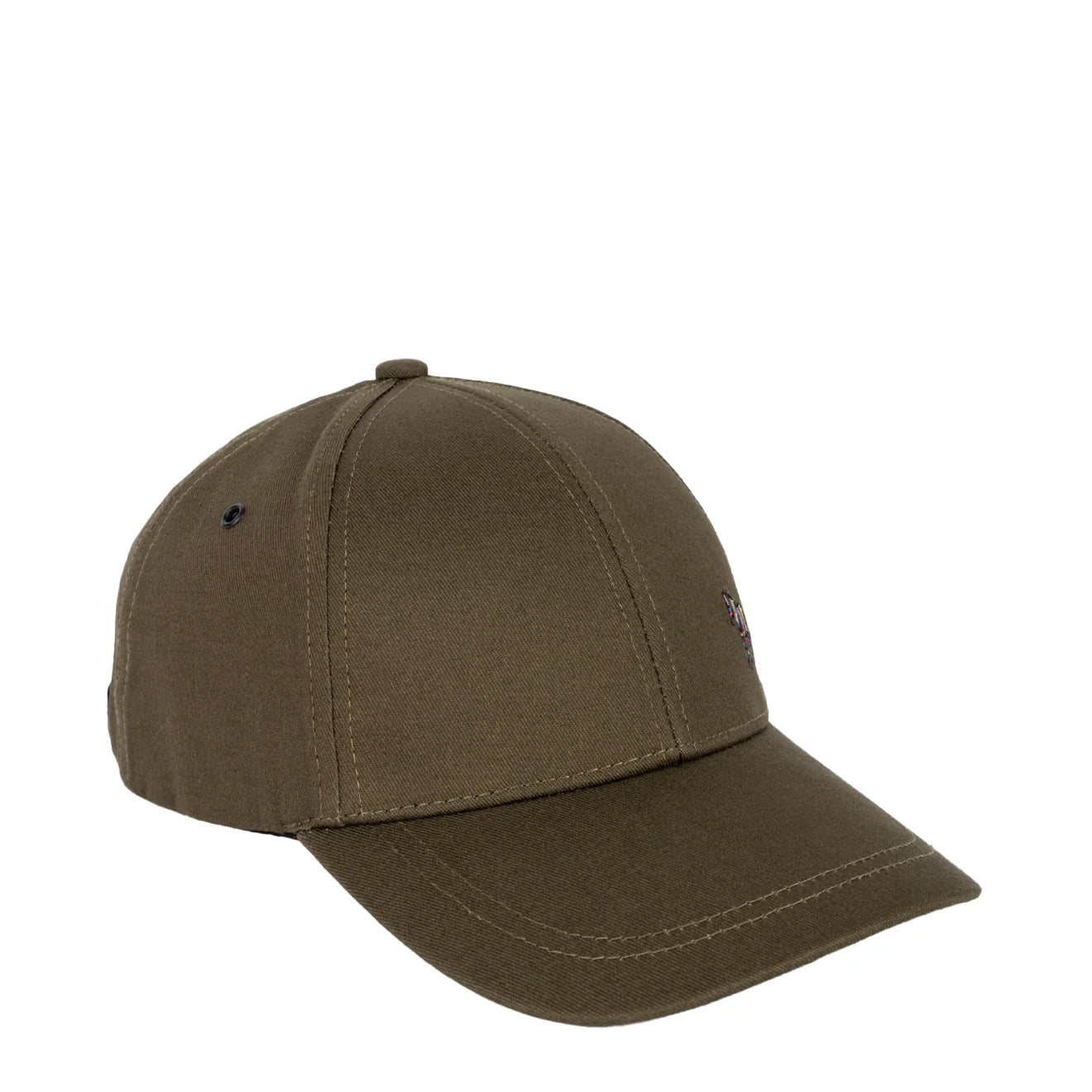 Paul Smith Zebra Logo Baseball Cap Olive Green - The Sporting Lodge