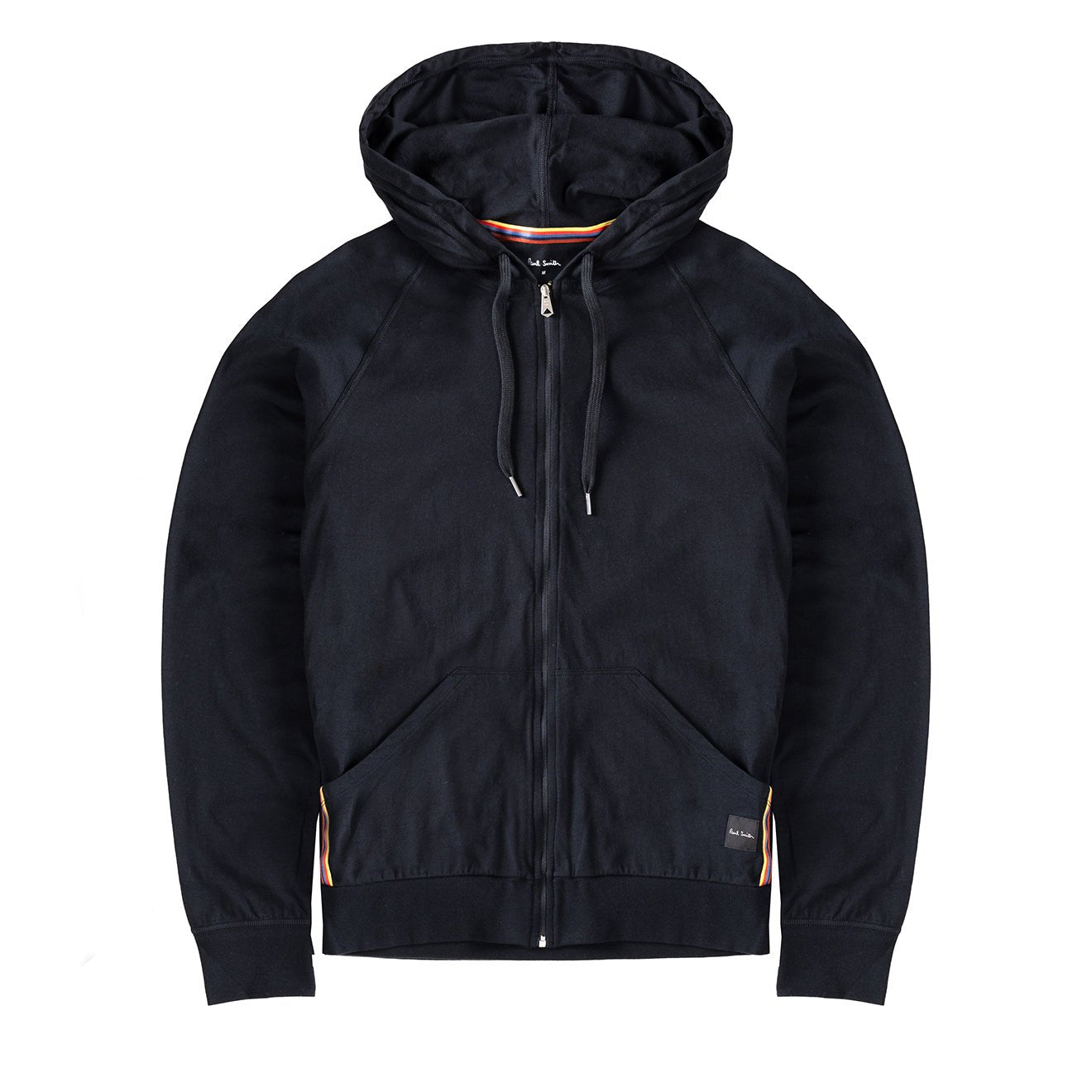 Paul Smith Zip Lounge Hoodie Black - The Sporting Lodge