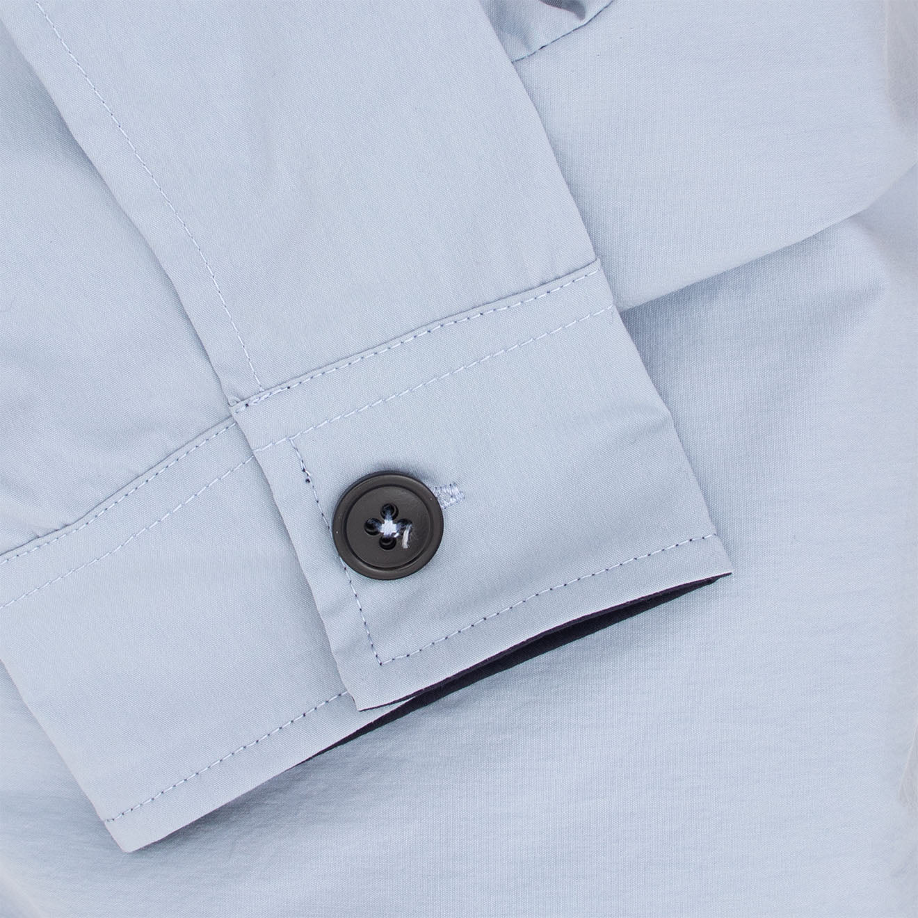 Paul Smith Zip Overshirt Light Blue - The Sporting Lodge