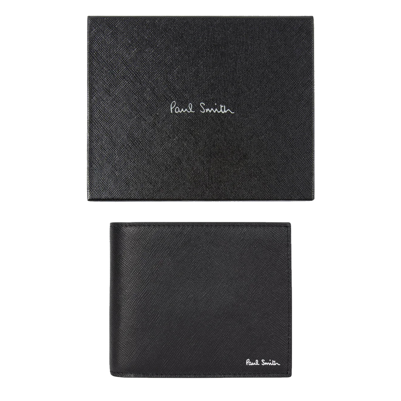 Paul Smith 'Mini Blur' Interior Billfold Wallet Black - The Sporting Lodge