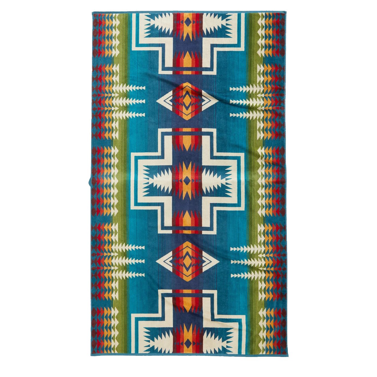 Pendleton Oversized Jacquard Spa Towel Century Harding - The Sporting Lodge