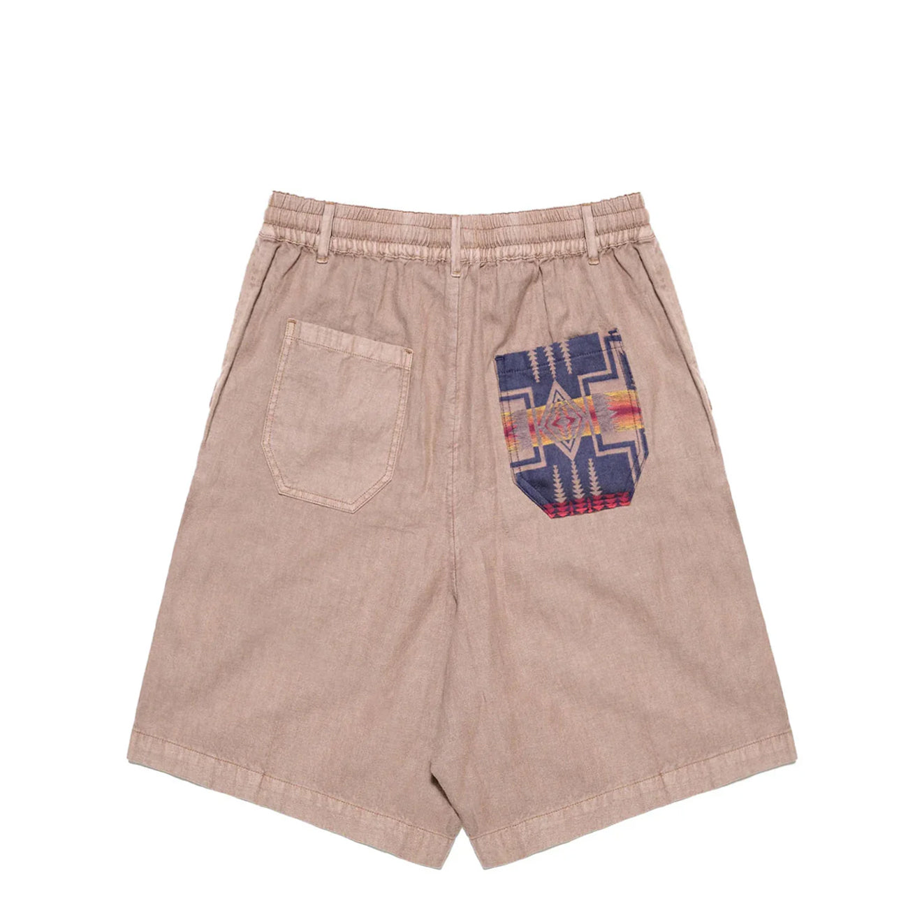 Pendleton Utility Patchwork Shorts Khaki - The Sporting Lodge