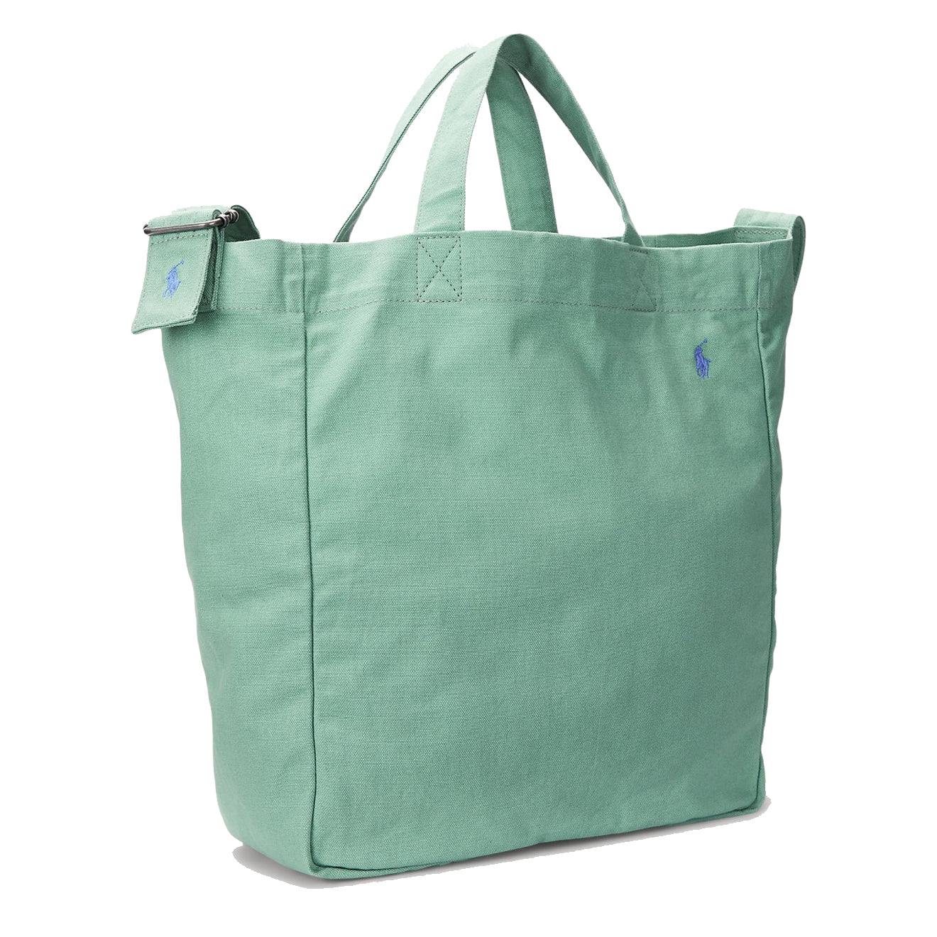 Polo Ralph Lauren Canvas Shopper Tote Faded Mint - The Sporting Lodge