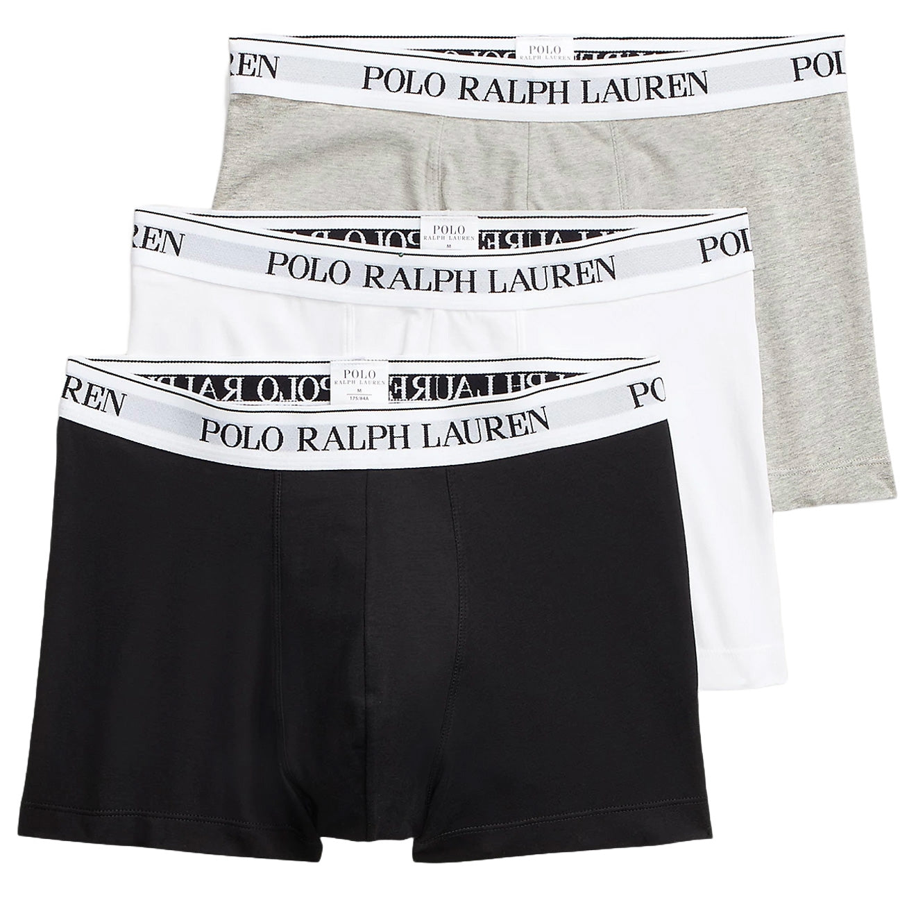 Polo Ralph Lauren Classic Stretch-Cotton Trunk 3-Pack And Hthr/Black/White - The Sporting Lodge