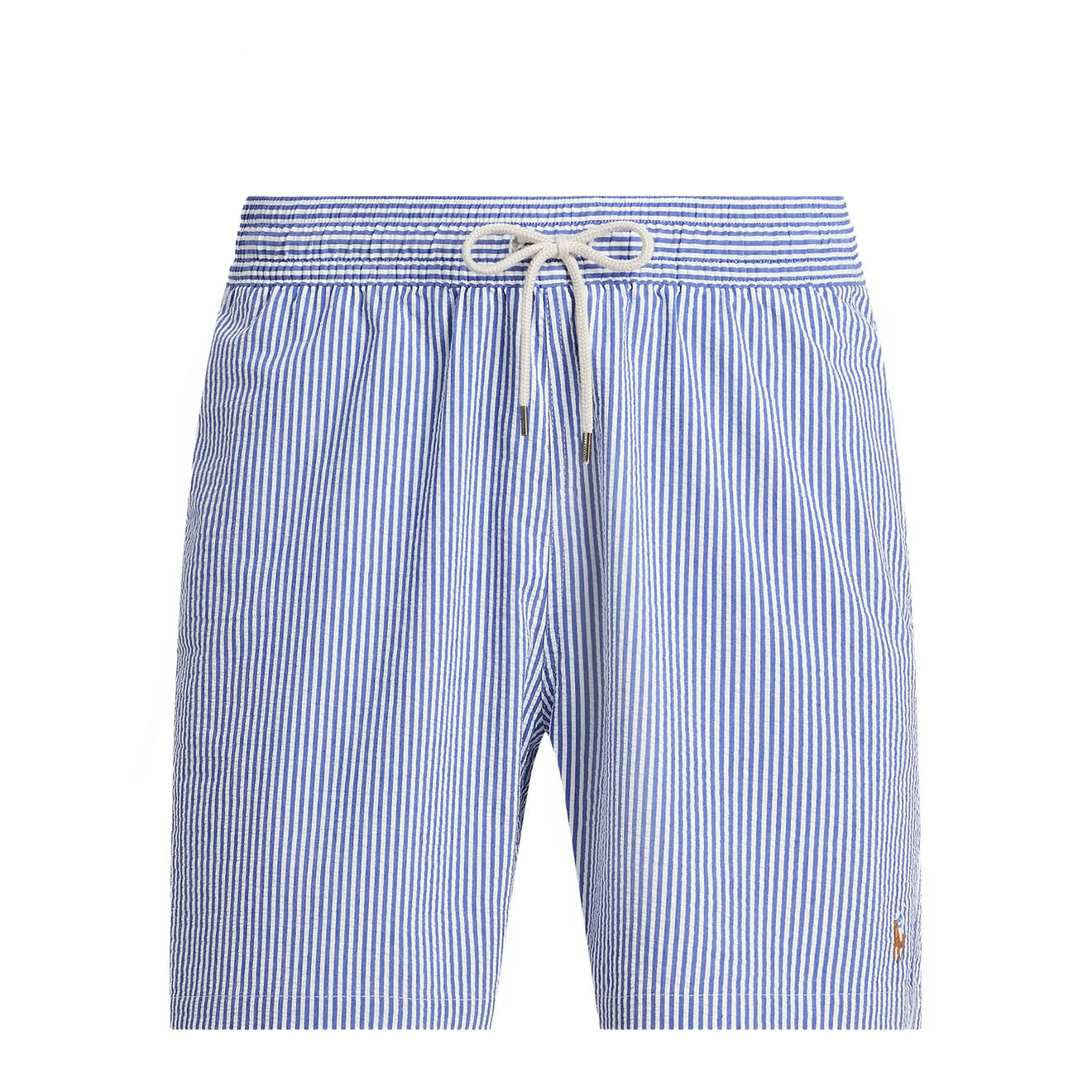 Polo Ralph Lauren 14.5 cm Traveller Swimming Trunk Cruise Royal Seersucker - The Sporting Lodge