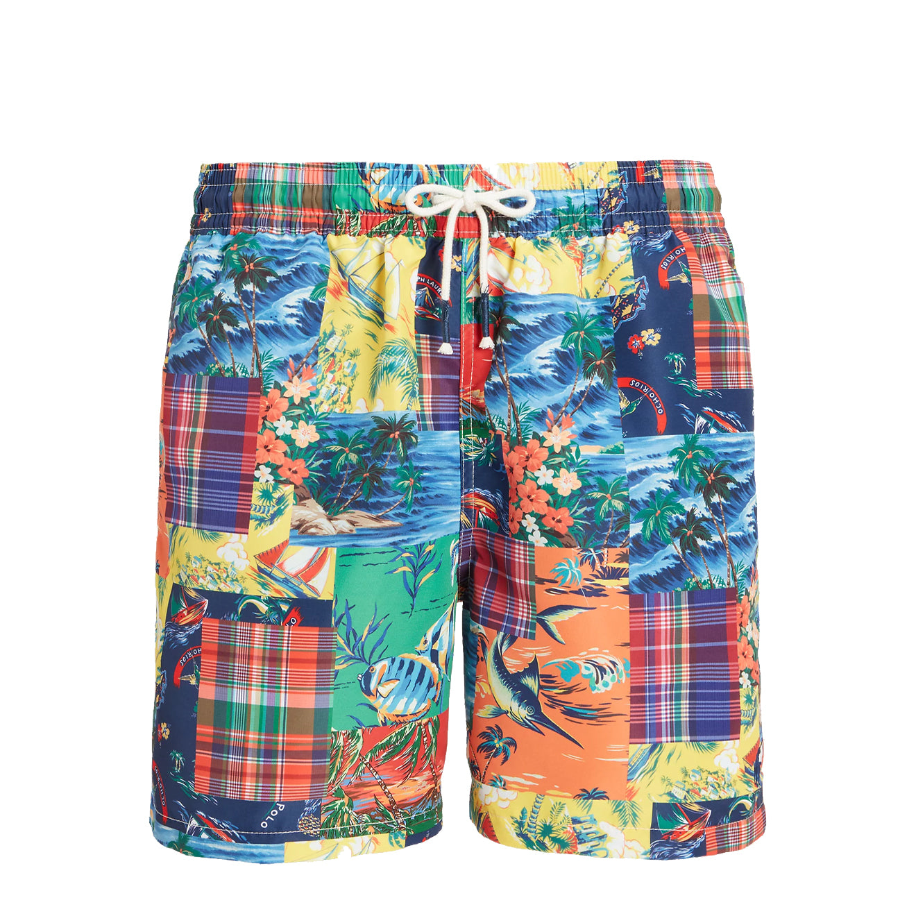 Polo Ralph Lauren 14.5 cm Traveller Swimming Trunk Heritage Patchwork - The Sporting Lodge