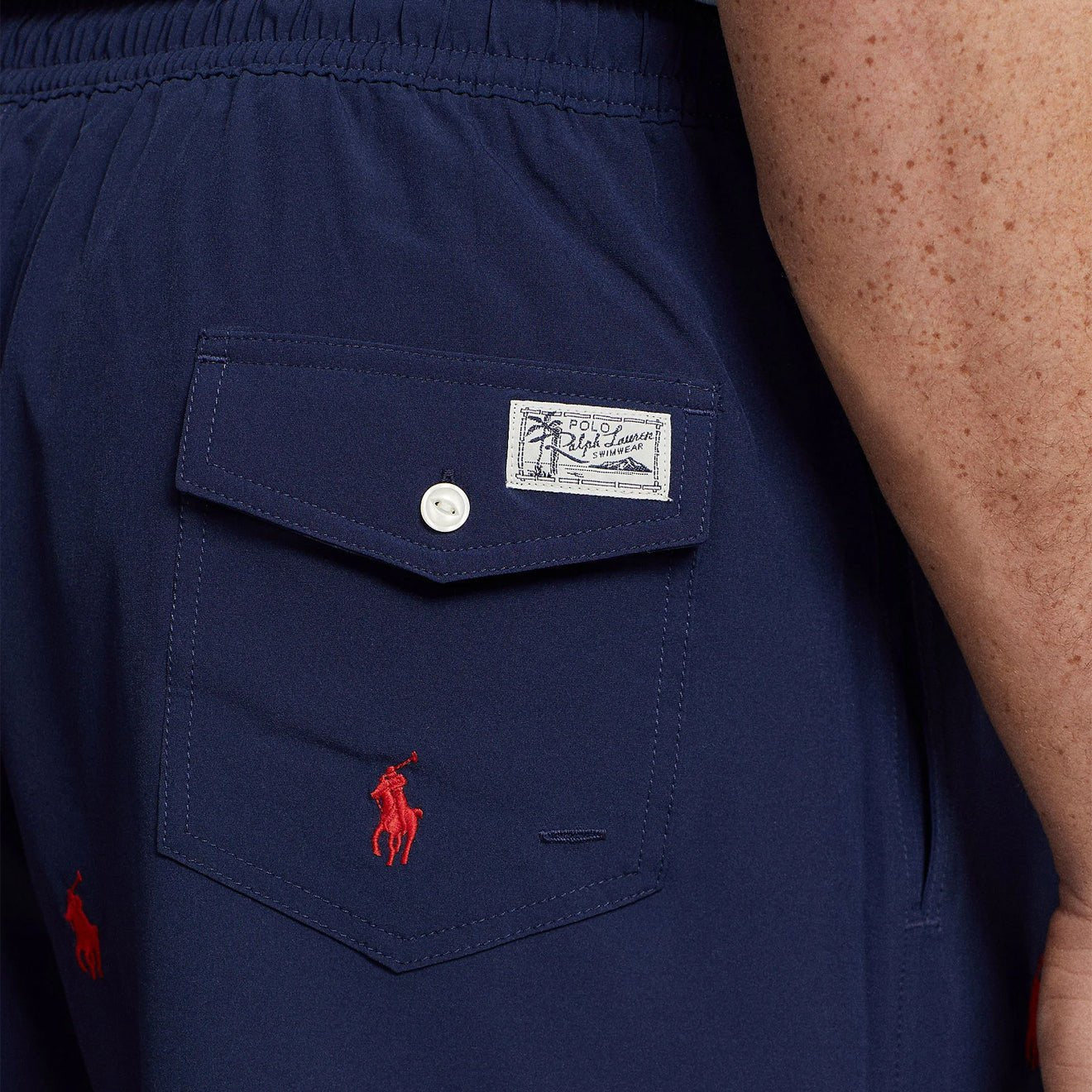 Polo Ralph Lauren 14.6 cm Traveller Classic Swimming Trunk Newport Navy/Aoe - The Sporting Lodge