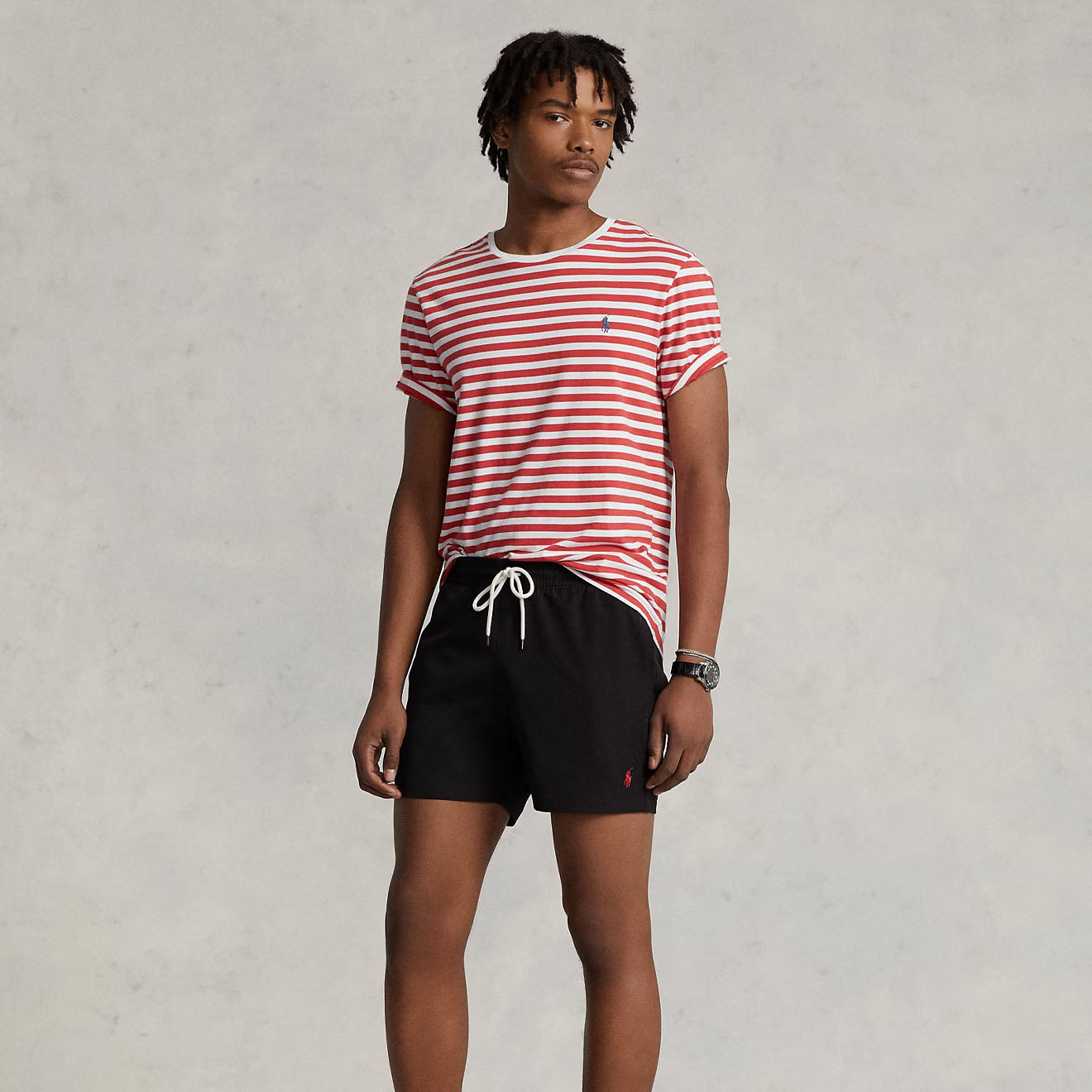 Polo Ralph Lauren 14.6 cm Traveller Swimming Trunk Polo Black - The Sporting Lodge