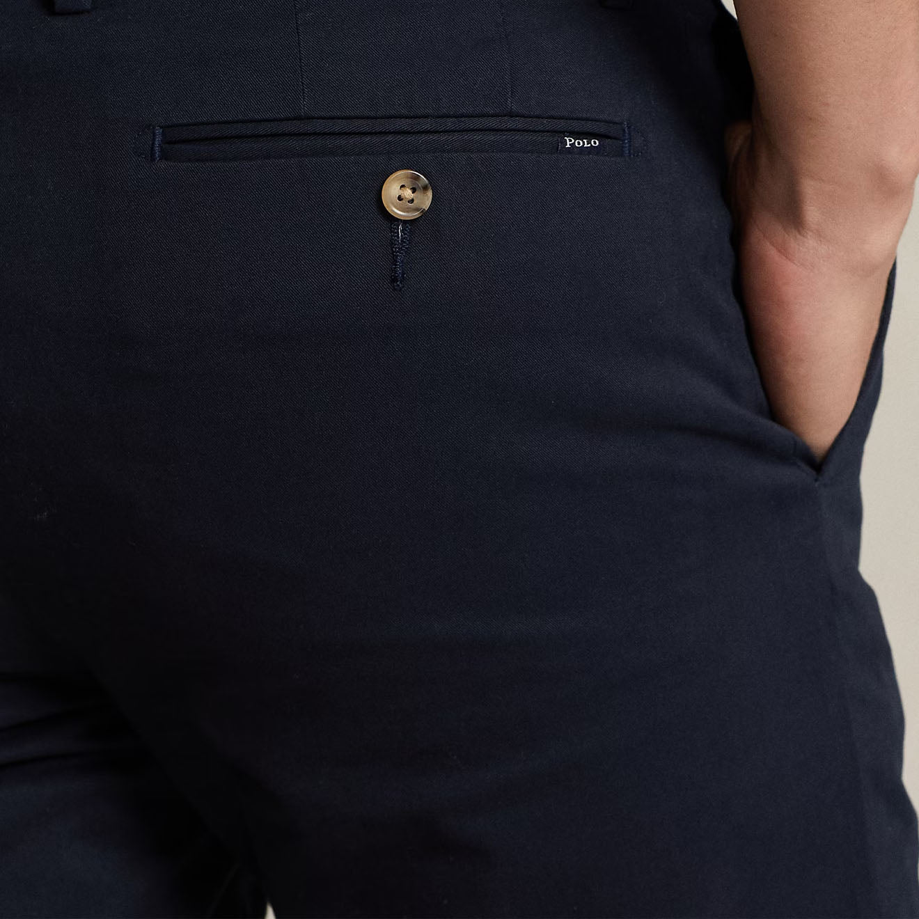 Polo Ralph Lauren 24-cm Stretch Slim Fit Chino Short Aviator Navy - The Sporting Lodge