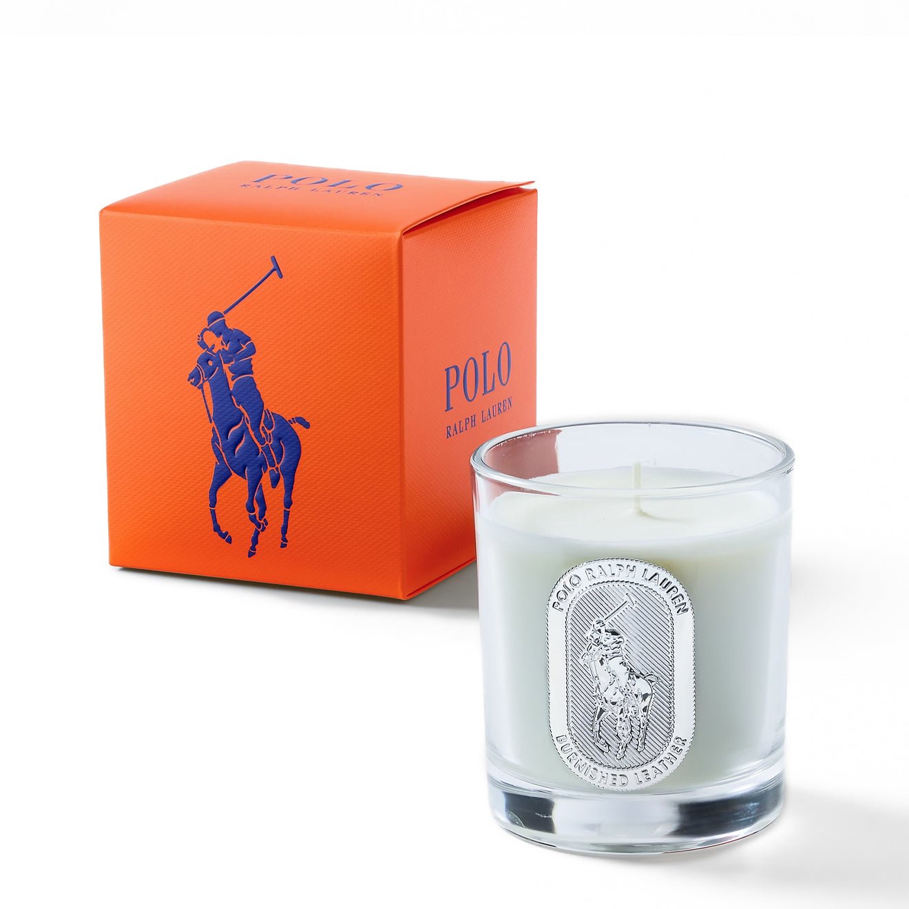 Polo Ralph Lauren Burnished Leather Candle - The Sporting Lodge
