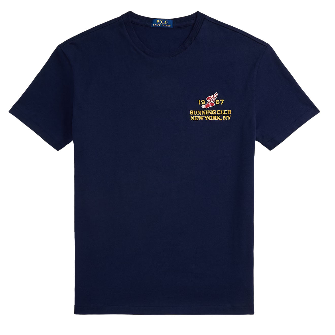 Polo Ralph Lauren Classic Fit Heavyweight Jersey T-Shirt Cruise Navy - The Sporting Lodge