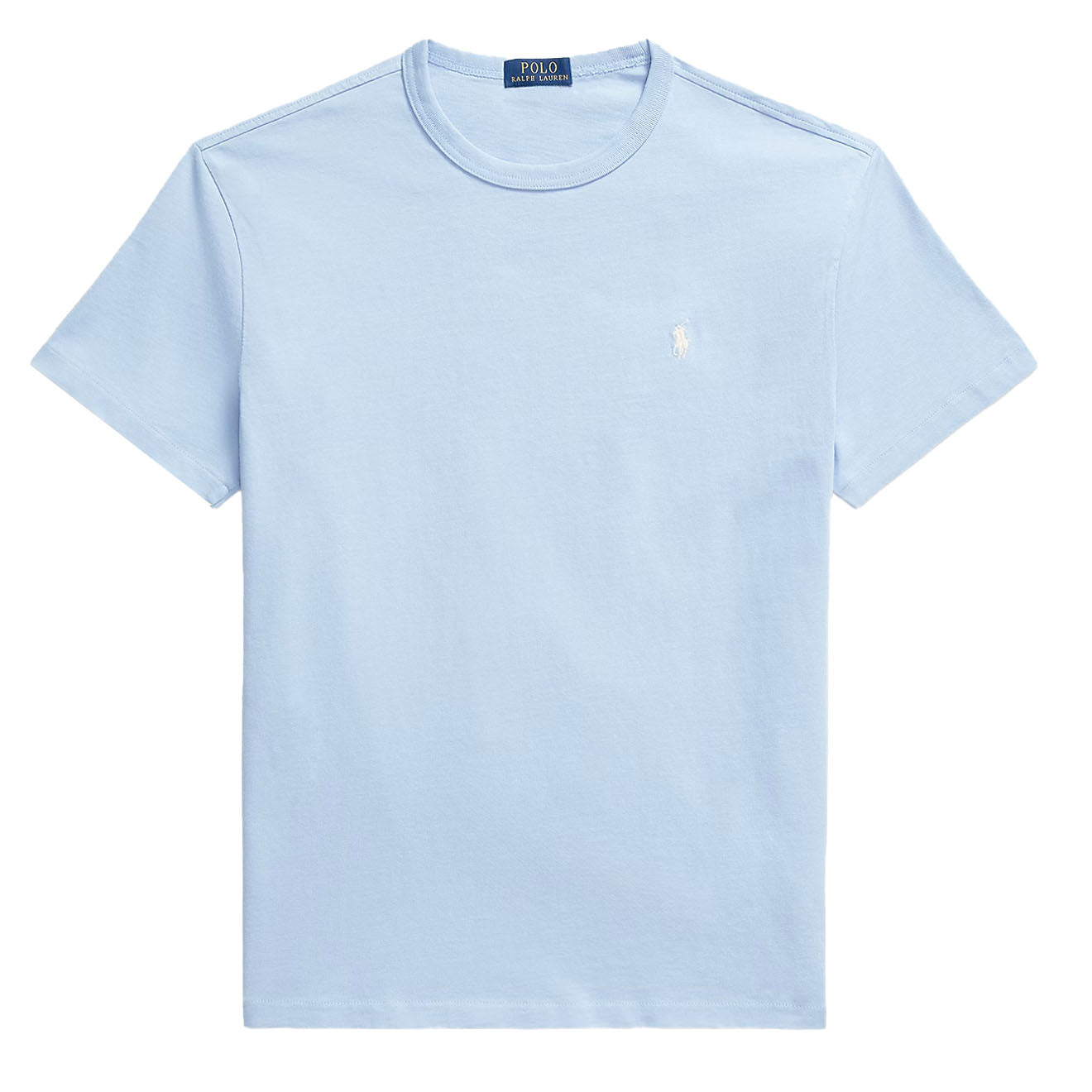 Polo Ralph Lauren Classic Fit Jersey Crewneck T-Shirt Chambray Blue - The Sporting Lodge