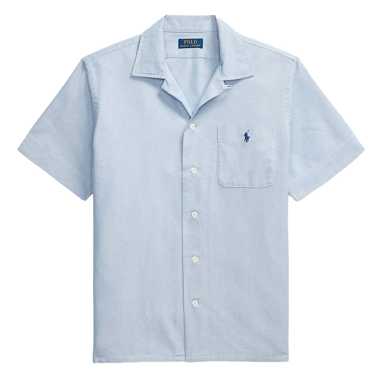 Polo Ralph Lauren Classic Fit Oxford Camp Shirt Blue - The Sporting Lodge