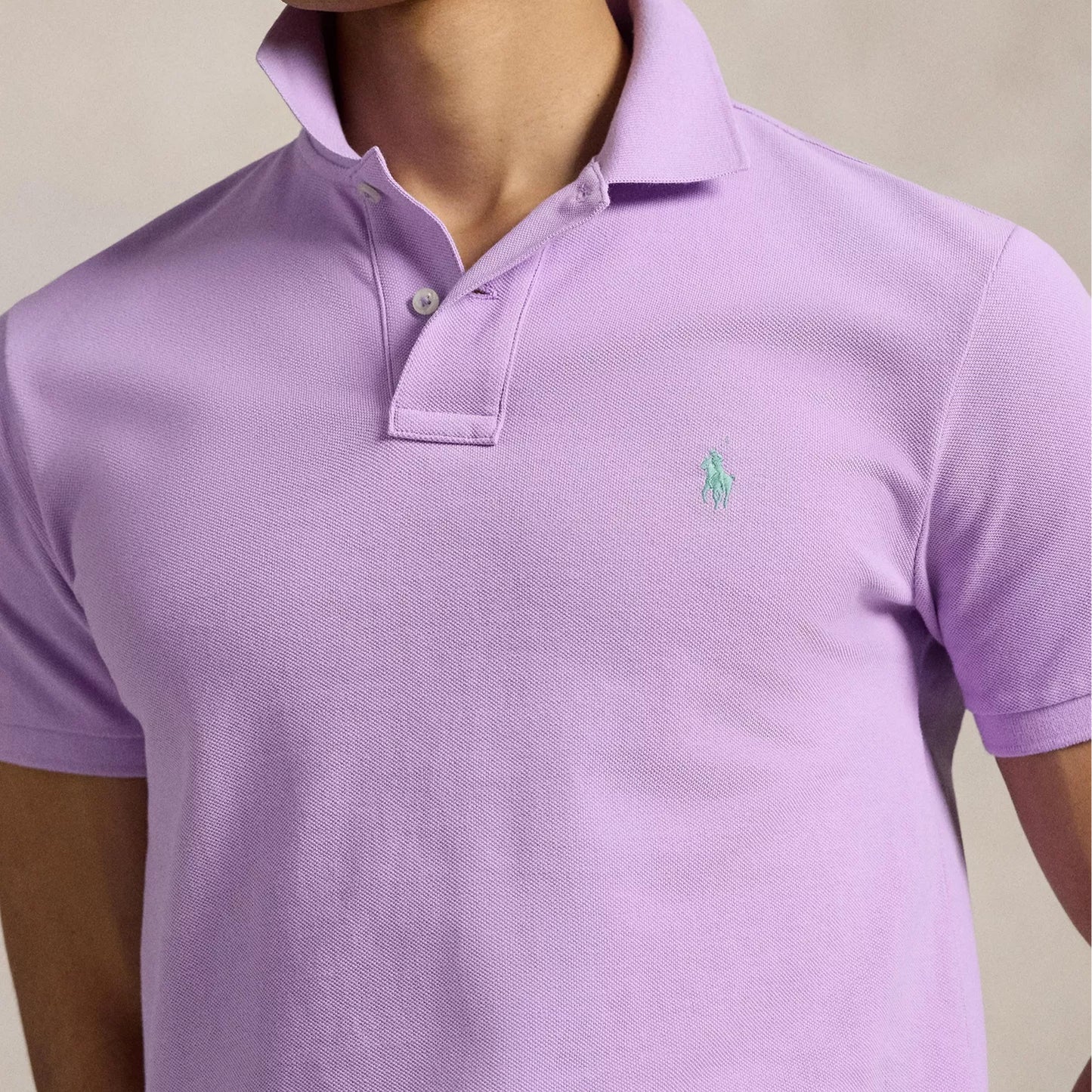 Polo Ralph Lauren Classic S/S Polo Light Lilac - The Sporting Lodge
