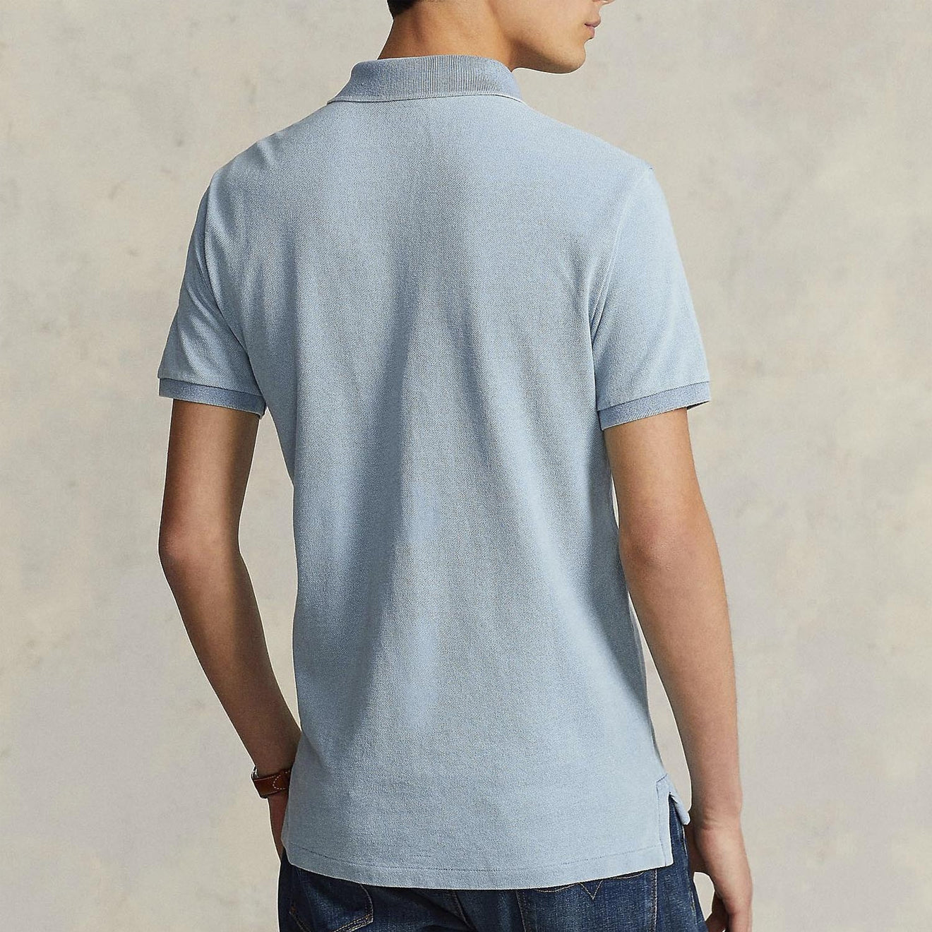 Polo Ralph Lauren The Iconic Mesh Polo Shirt Light Lilac - The Sporting Lodge