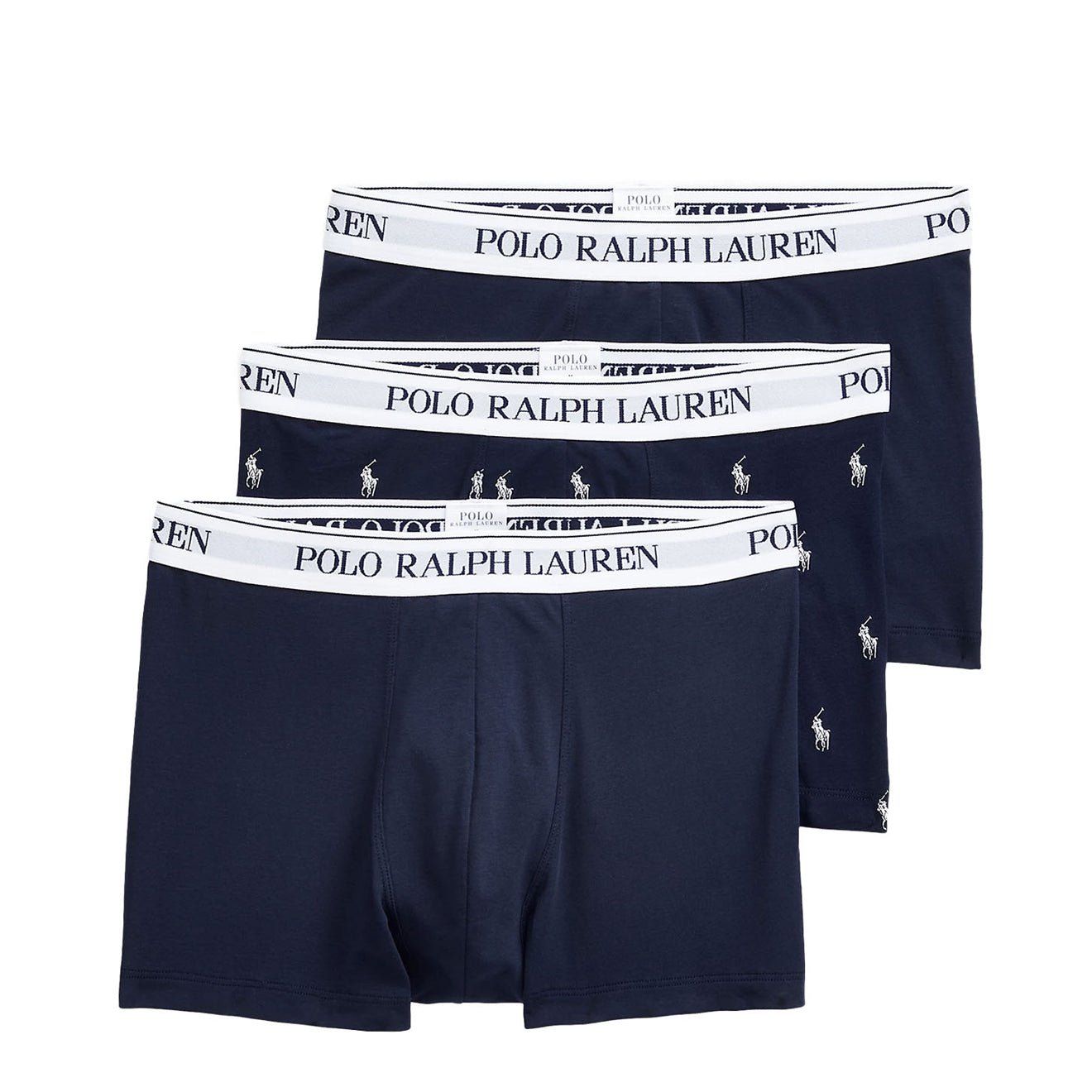 Polo Ralph Lauren Classic Trunk 3 - Pack Navy / Navy AOPP / Navy - The Sporting Lodge