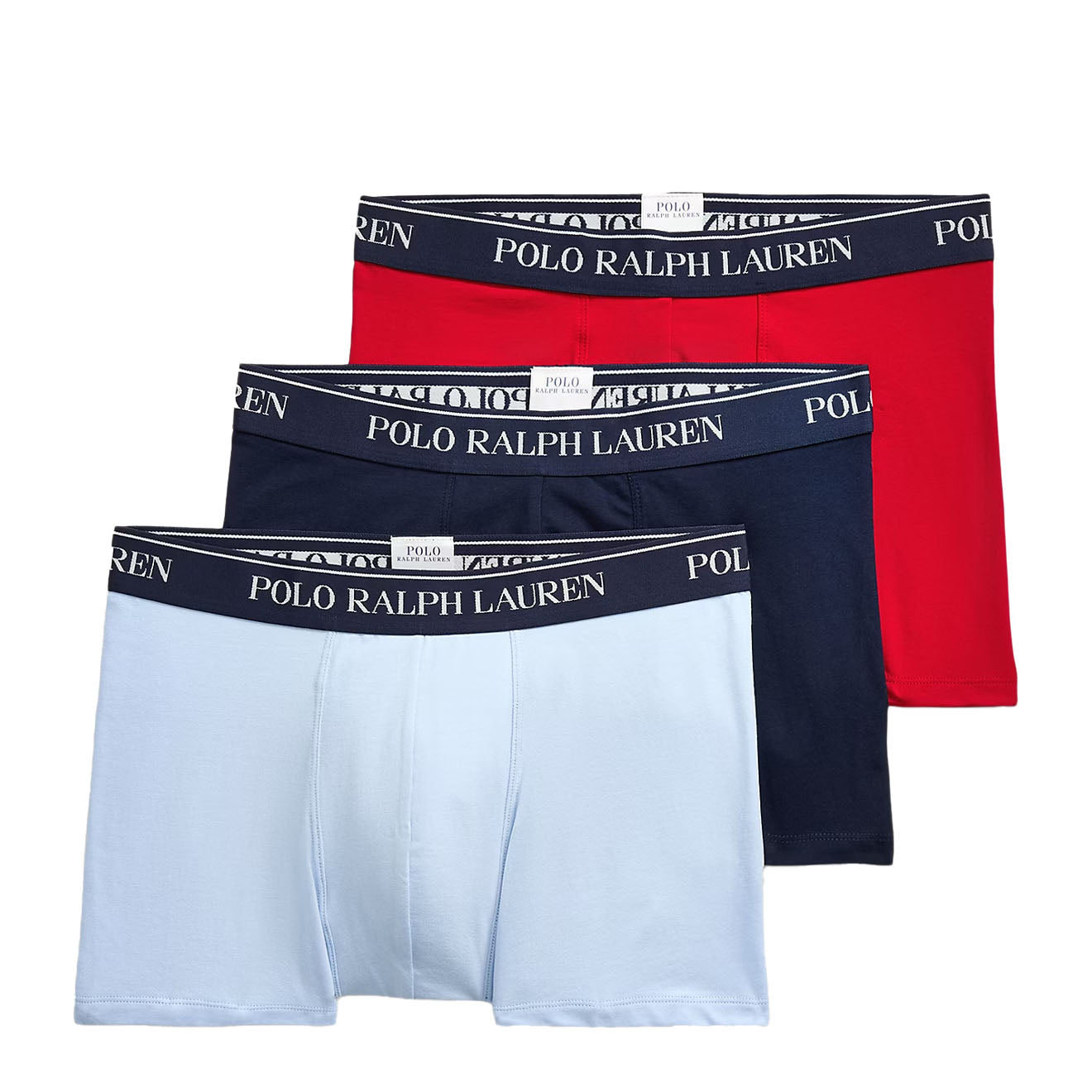 Polo Ralph Lauren Classic Trunk 3-Pack Navy / Red / Office Blue - The Sporting Lodge